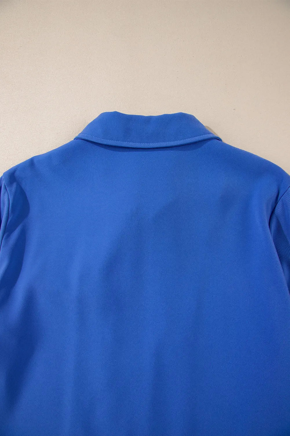 Black Collar Tab Sleeve Zip Up Flap Detail Jacket Beagle Boutique Fashion Outlet