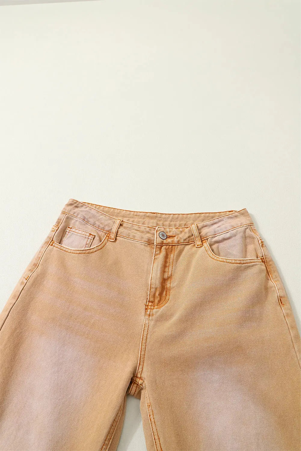 Black Distressed Hollow-out High Waist Cropped Flare Jeans eAura