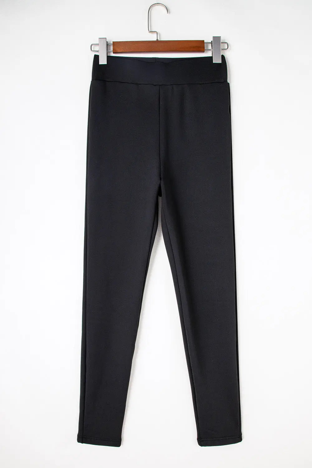Black Fleece Lining Winter High Waist Leggings eAura
