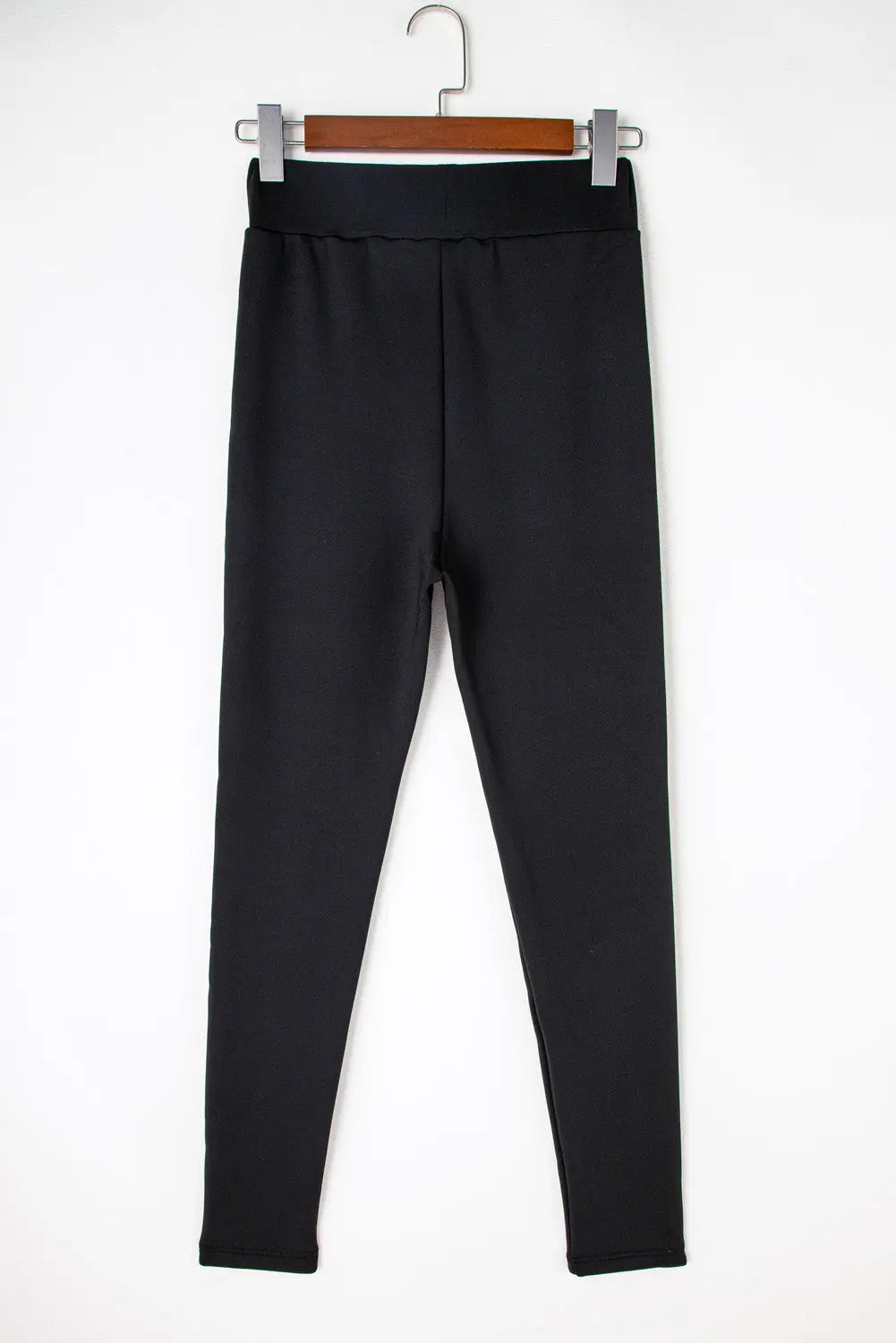 Black Fleece Lining Winter High Waist Leggings eAura