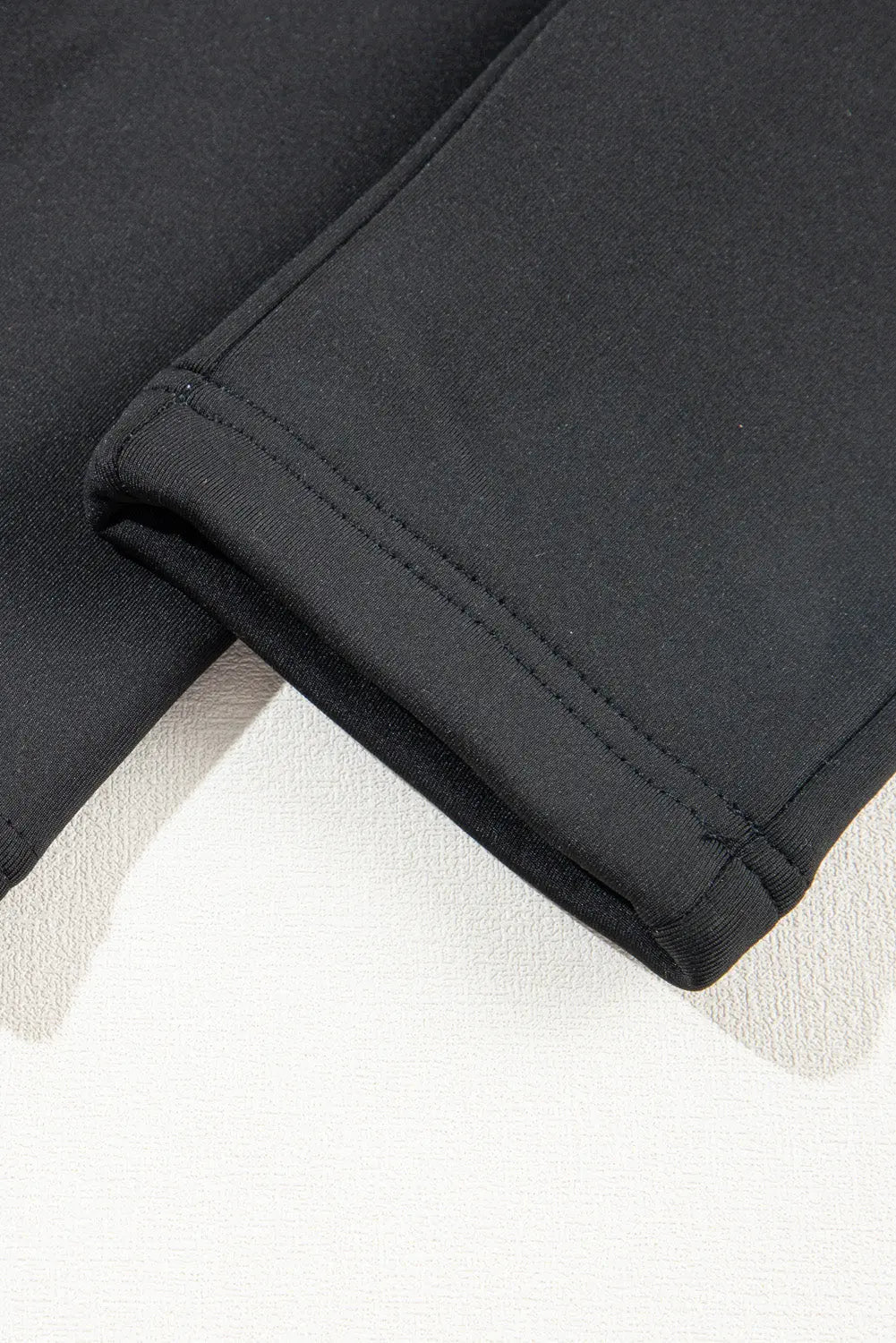 Black Fleece Lining Winter High Waist Leggings eAura