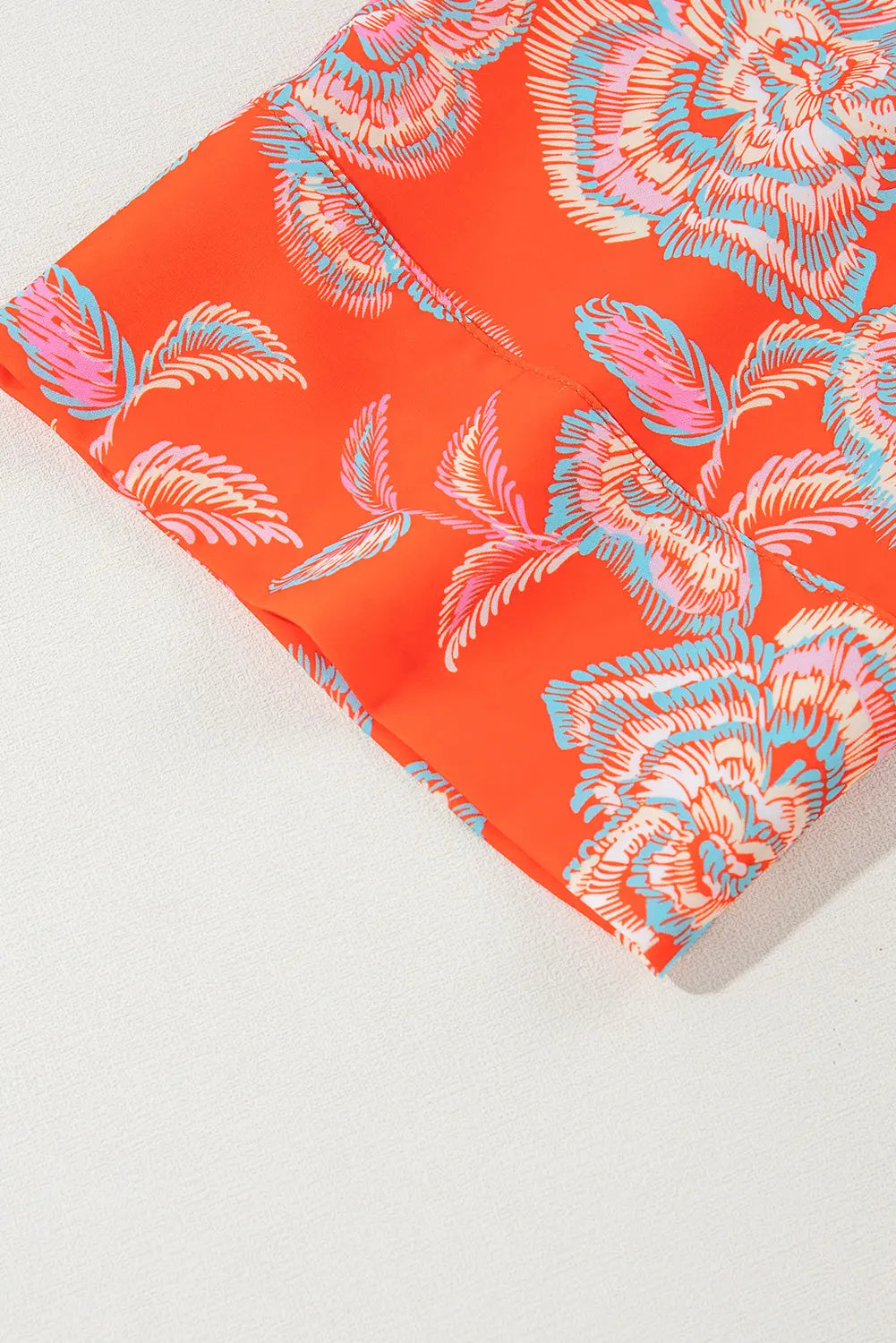 Black Floral Print Lapel Collar Loose Shirt Mini Dress - eAura