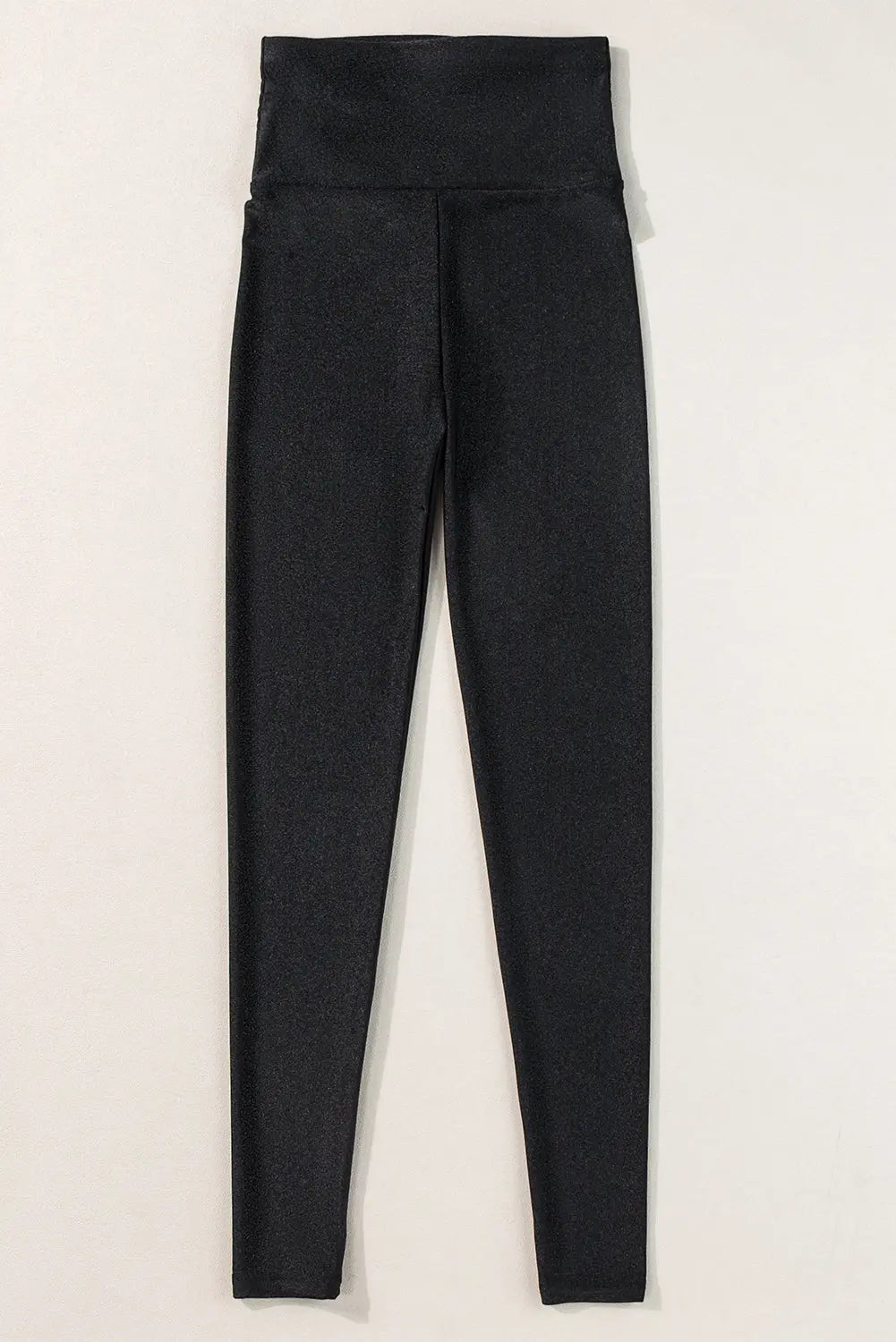 Black High Rise Tight Leggings with Waist Cincher eAura