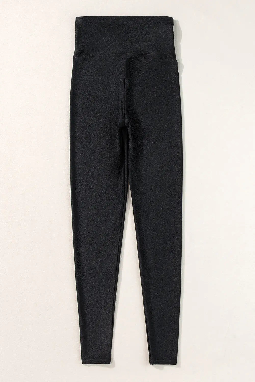 Black High Rise Tight Leggings with Waist Cincher eAura