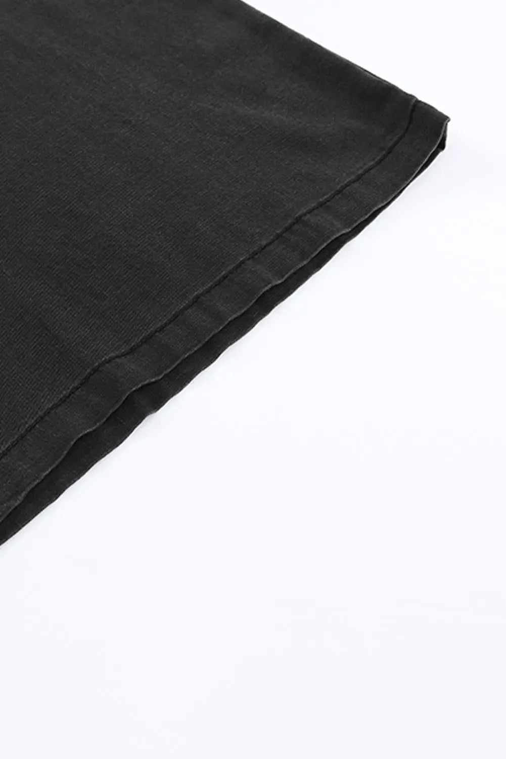 Black High Waist Pocketed Wide Leg Tencel Jeans eAura