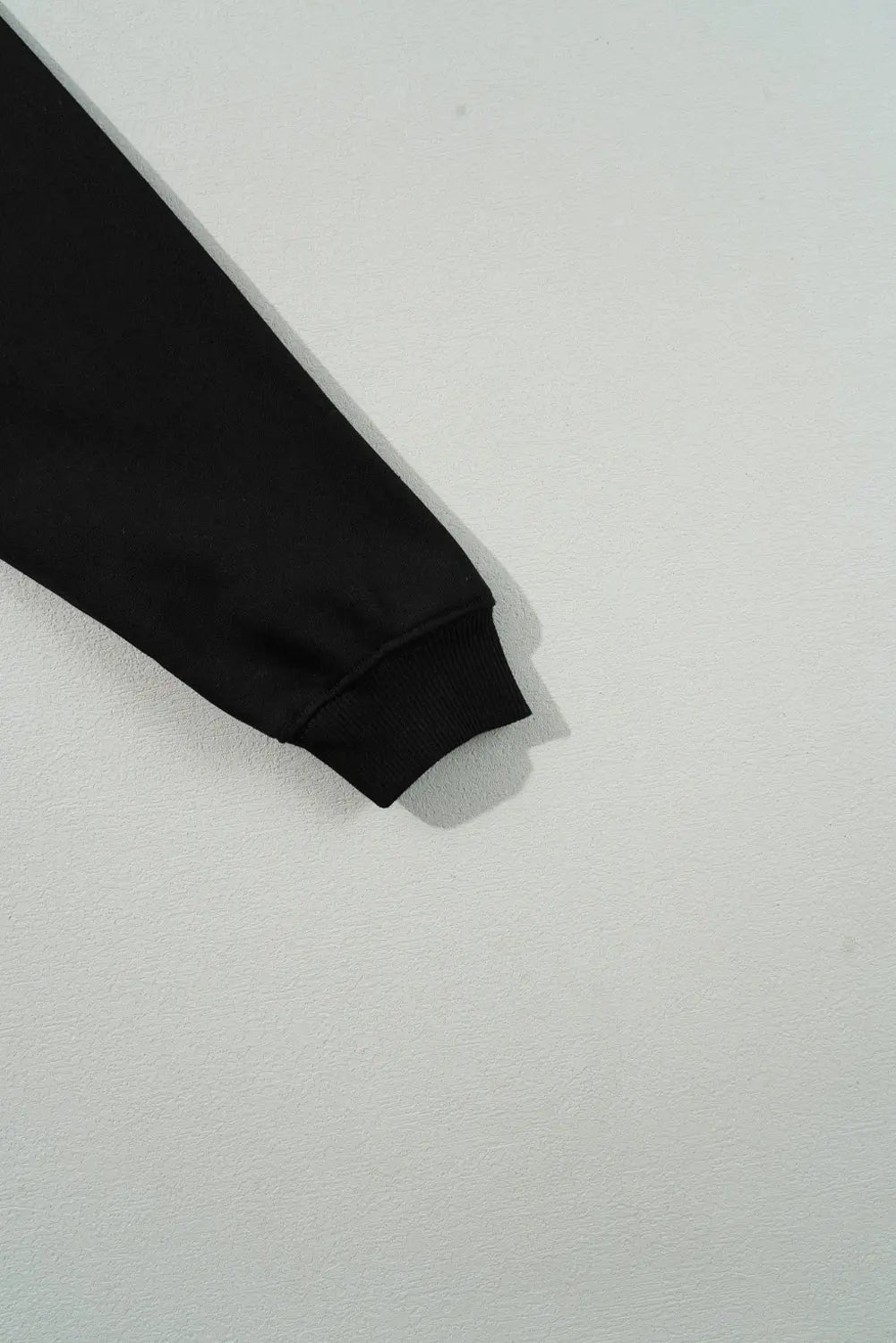 Black Rainbow Colourblock Striped Pullover Sweatshirt - eAura