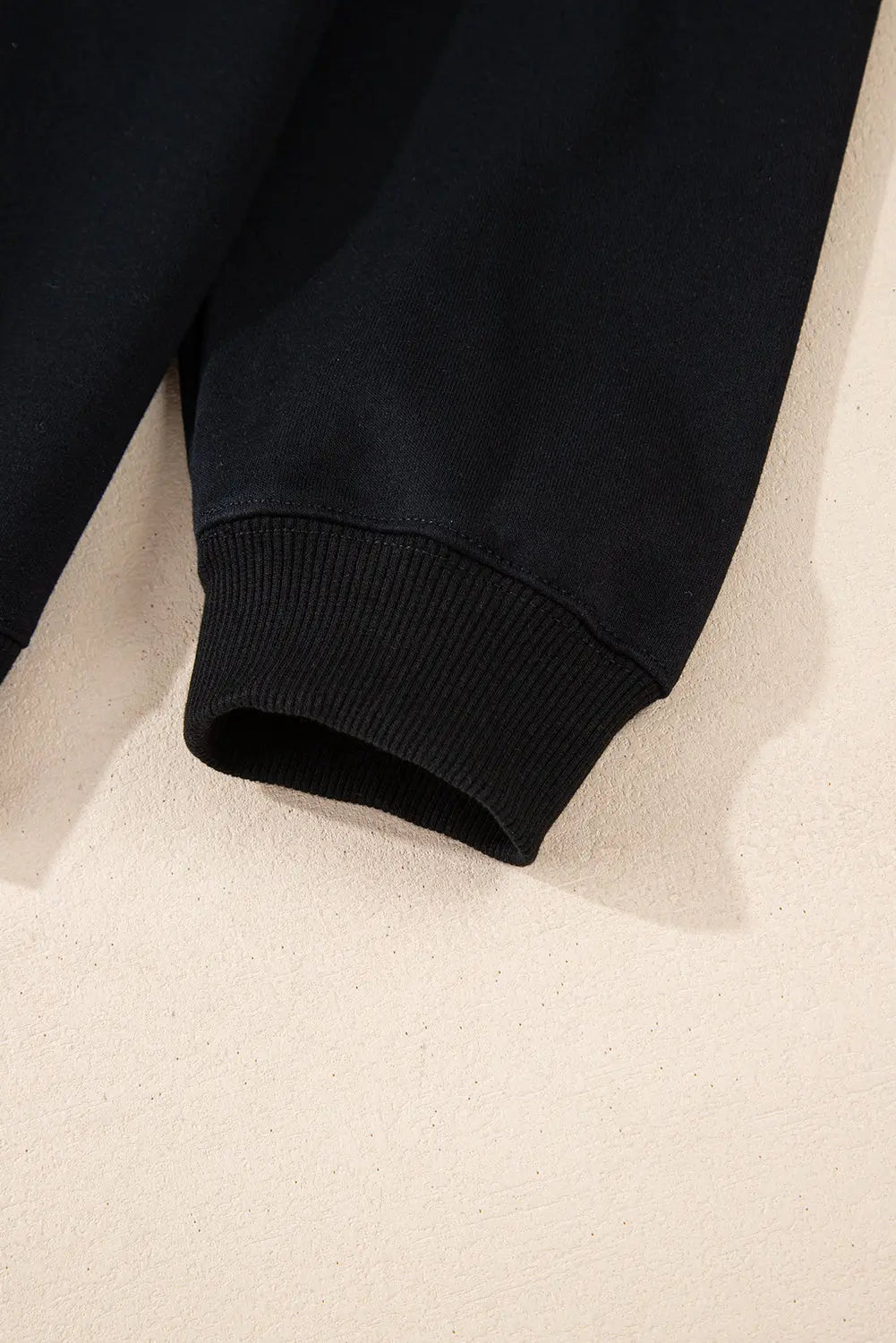 Black Rainbow Raglan Sleeve Crew Neck Plus Size Sweatshirt Beagle Boutique Fashion Outlet