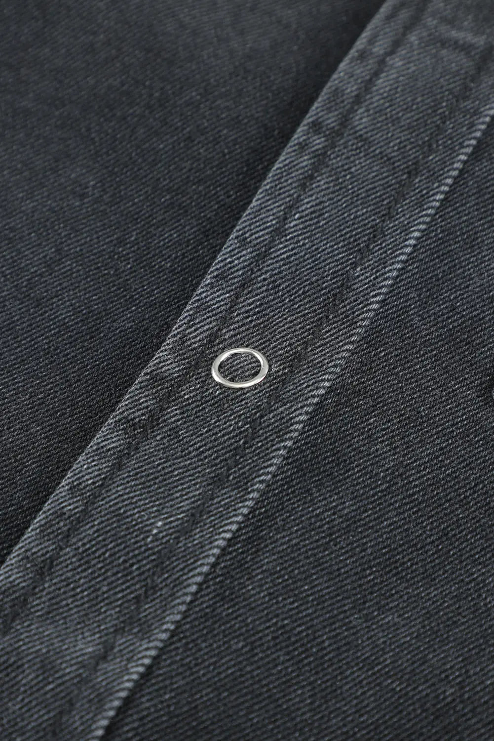 Black Ripped Denim Jacket eAura