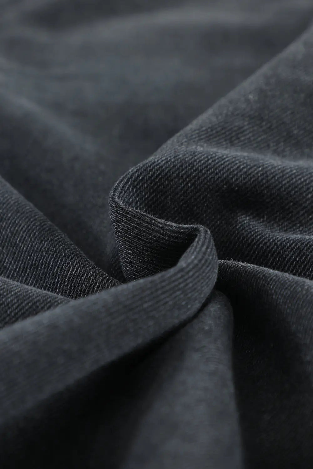 Black Ripped Denim Jacket eAura