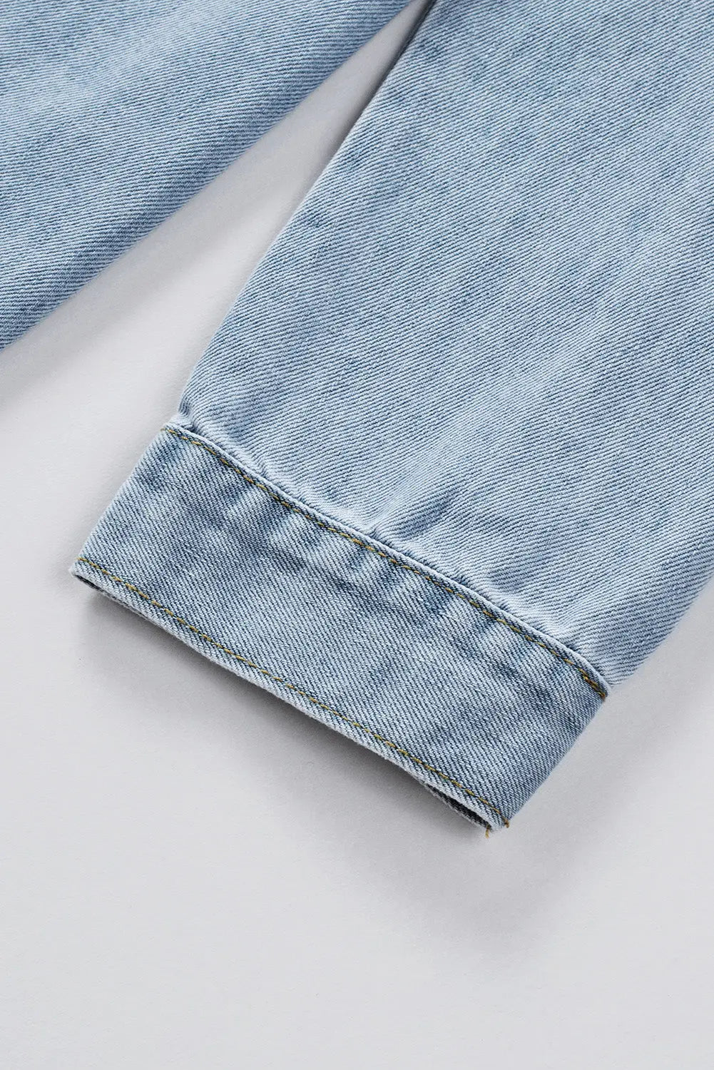 Black Ripped Denim Jacket eAura