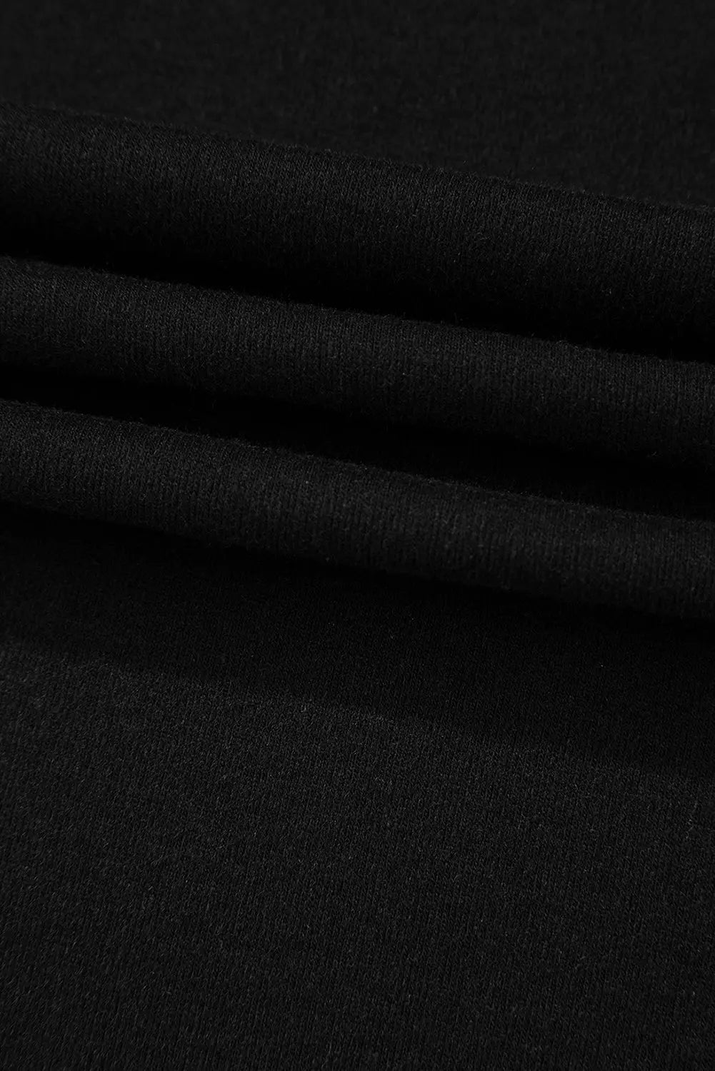 Black Solid Color Open Front Cardigan with Pocket - eAura