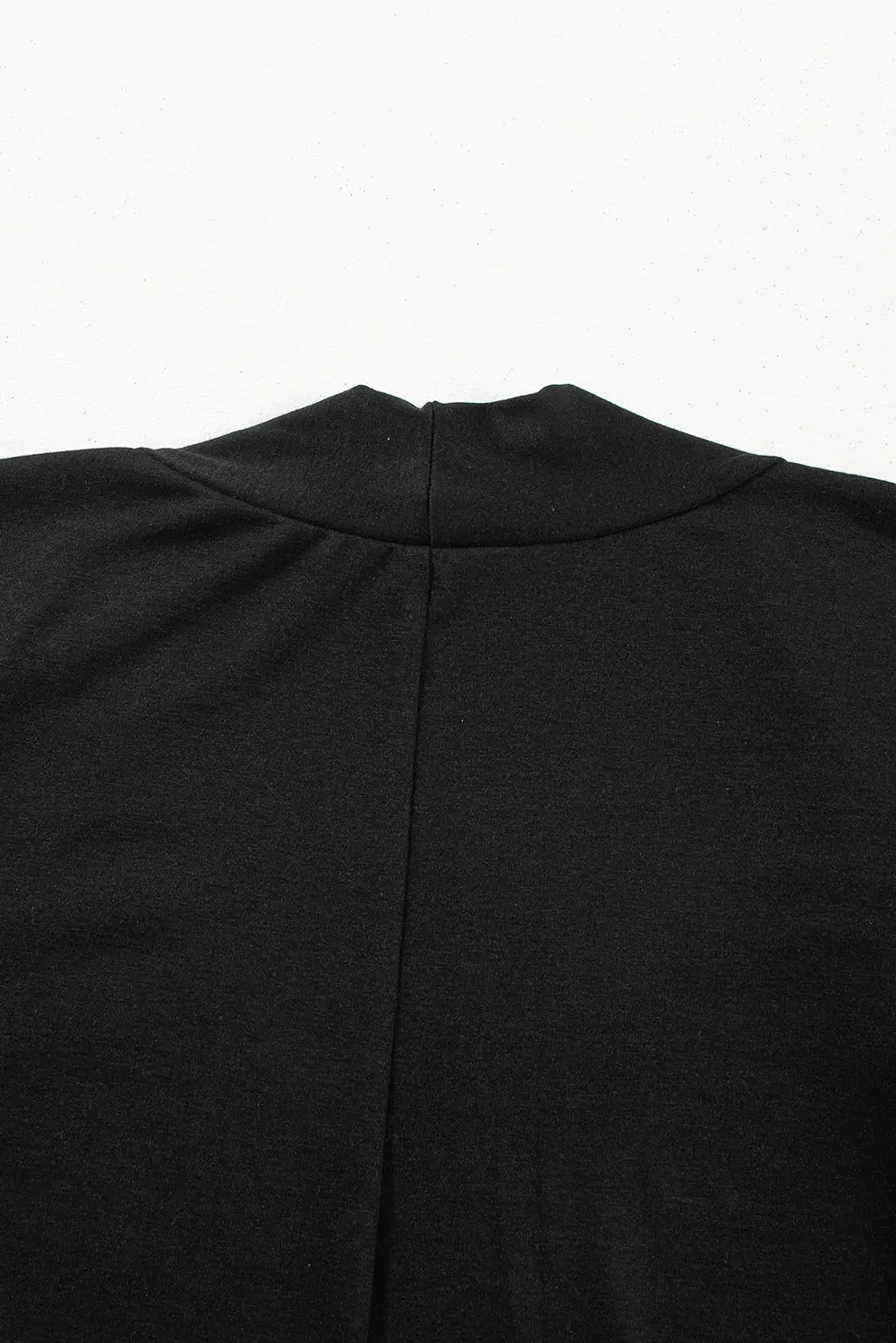 Black Split Long Cardigan and Skinny Trousers Pyjama Set Beagle Boutique Fashion Outlet