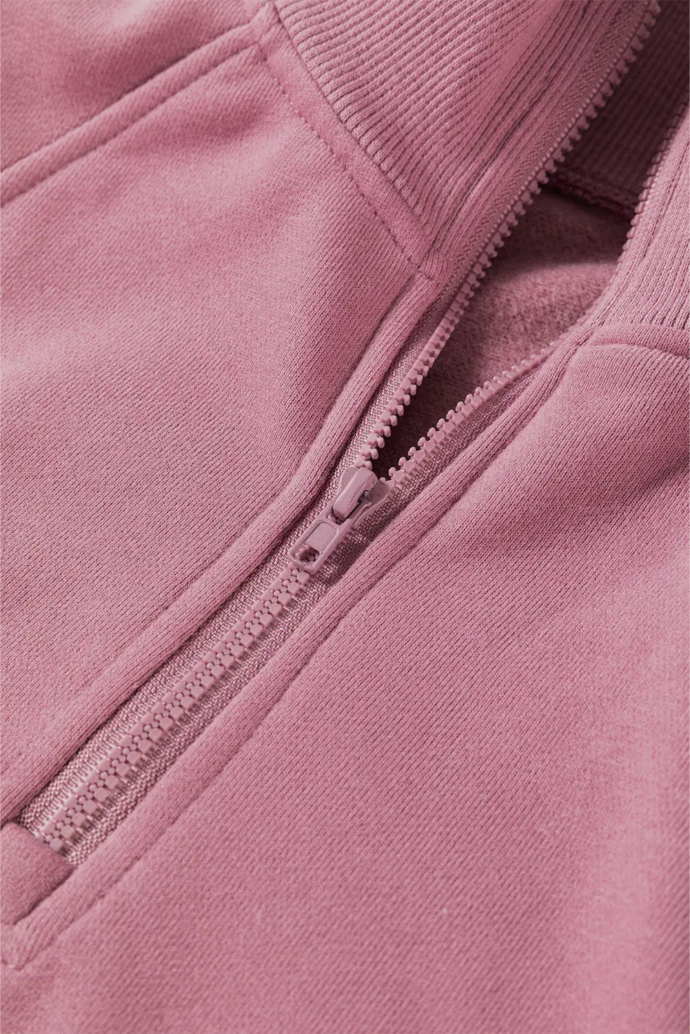 Black Zipped Neck Pullover Drop Shoulder Sweatshirt Beagle Boutique Fashion Outlet