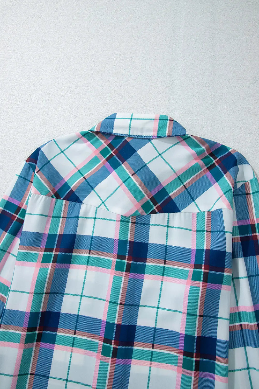 Blue Plaid Print Shirt and Shorts 2Pcs Pyjamas Beagle Boutique Fashion Outlet