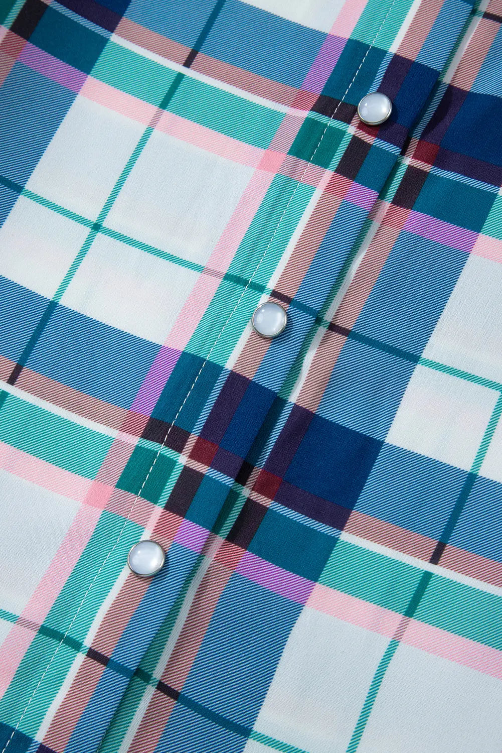 Blue Plaid Print Shirt and Shorts 2Pcs Pyjamas Beagle Boutique Fashion Outlet