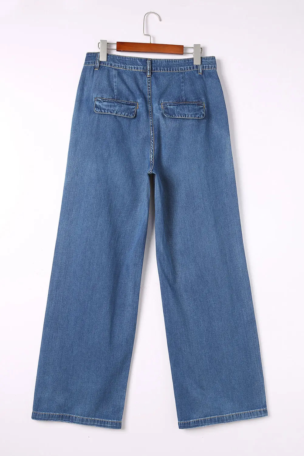Blue Slouchy Wide Leg Jeans eAura