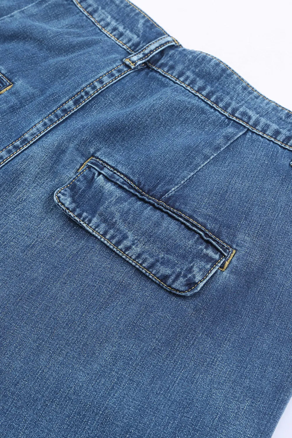Blue Slouchy Wide Leg Jeans eAura