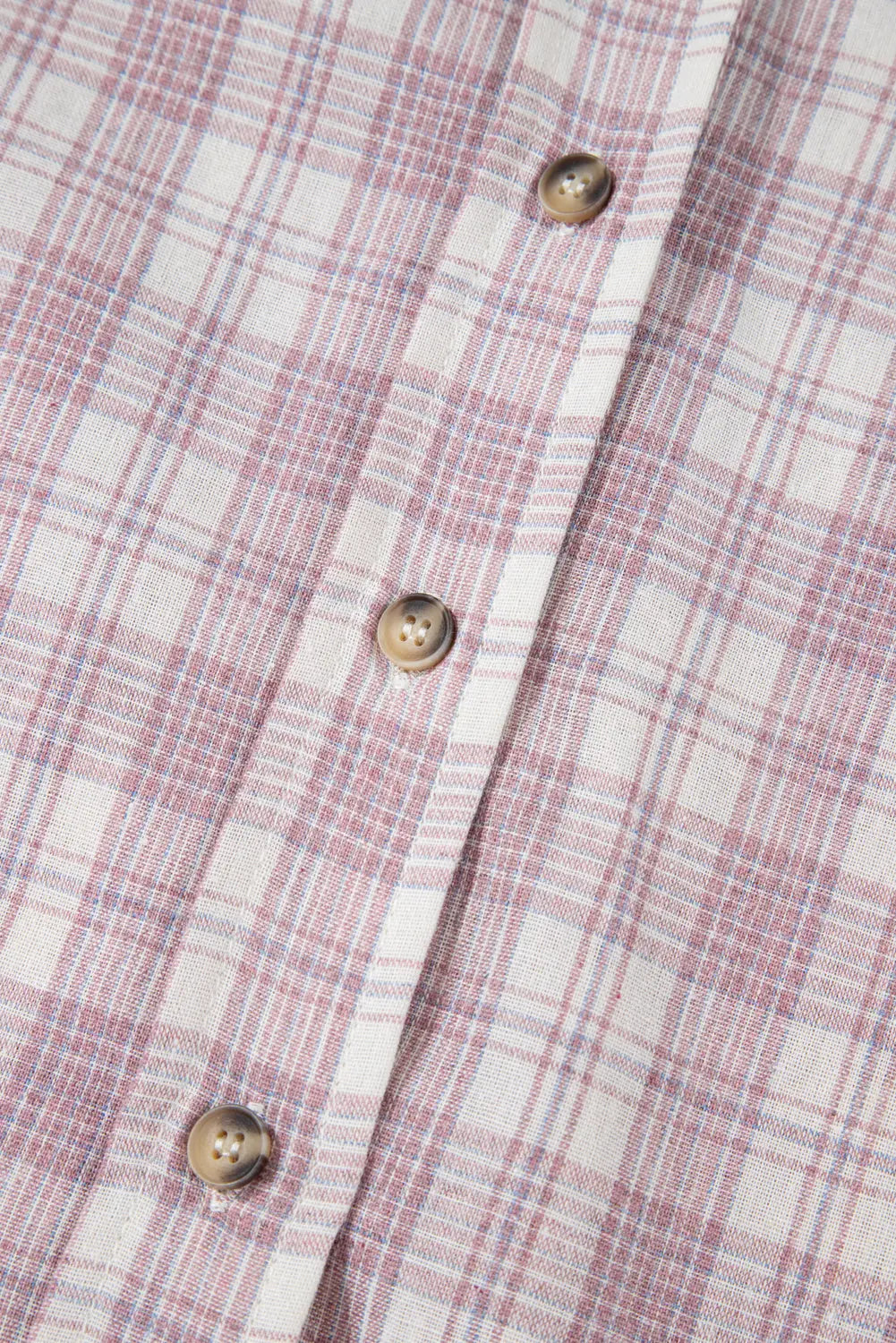 Bonbon Plaid Print Drawstring Hooded Button-up Plus Size Shirt Beagle Boutique Fashion Outlet