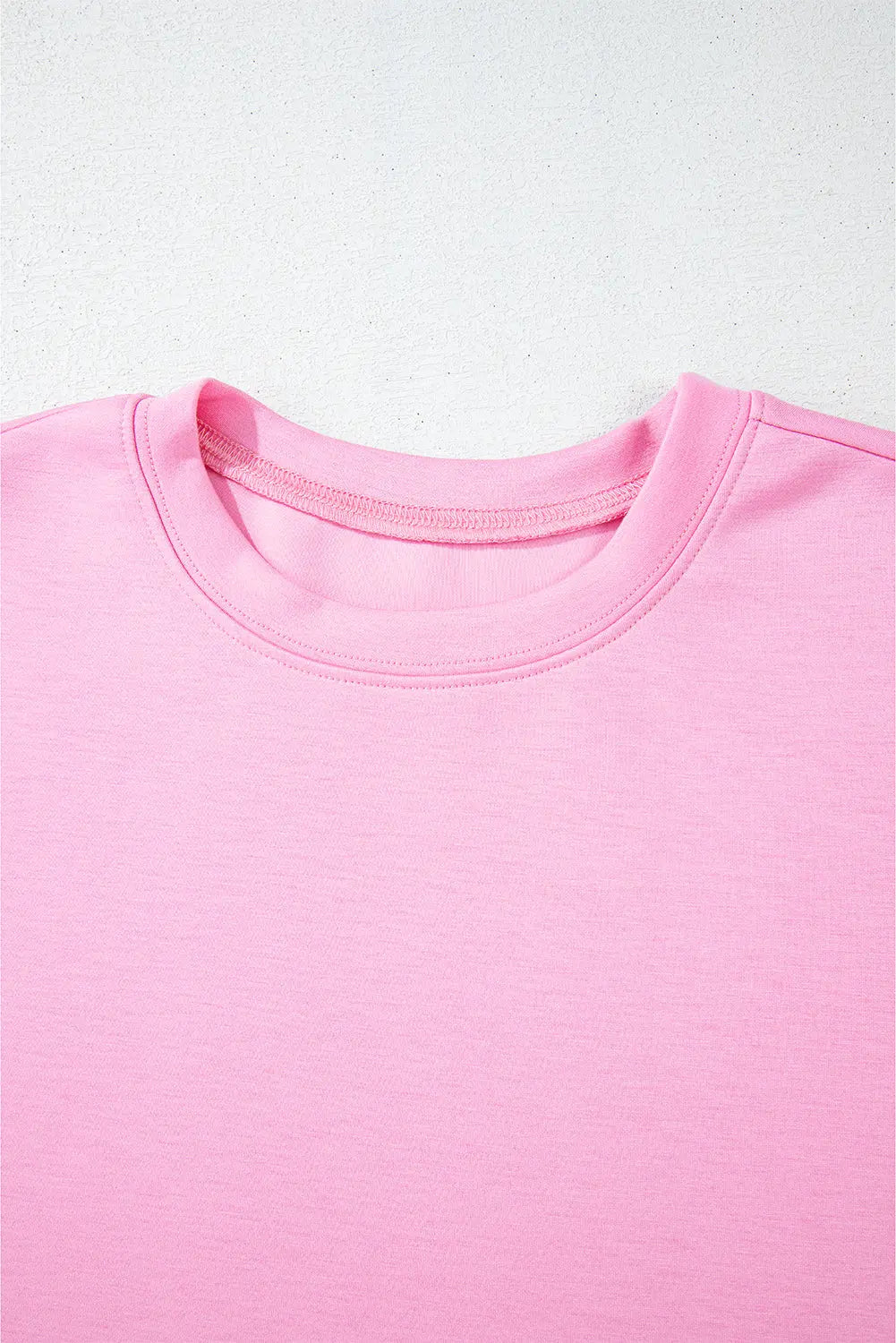 Bonbon Solid Colour Drawstring Long Sleeve Top and Trousers Set - eAura