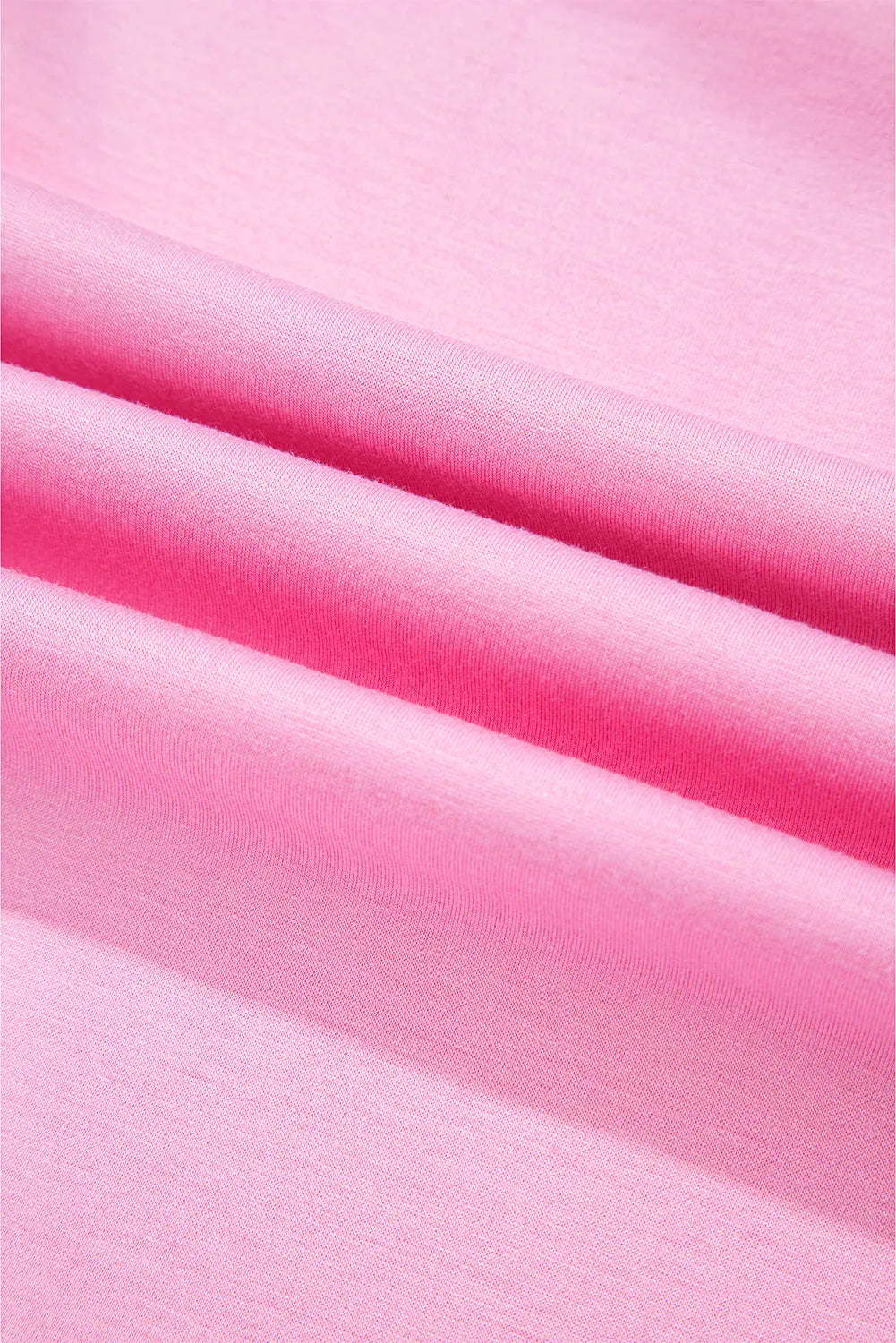 Bonbon Solid Colour Drawstring Long Sleeve Top and Trousers Set - eAura