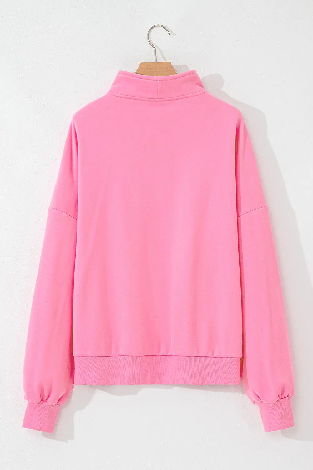 Bonbon Zip-up Stand Neck Kangaroo Pocket Sweatshirt Beagle Boutique Fashion Outlet