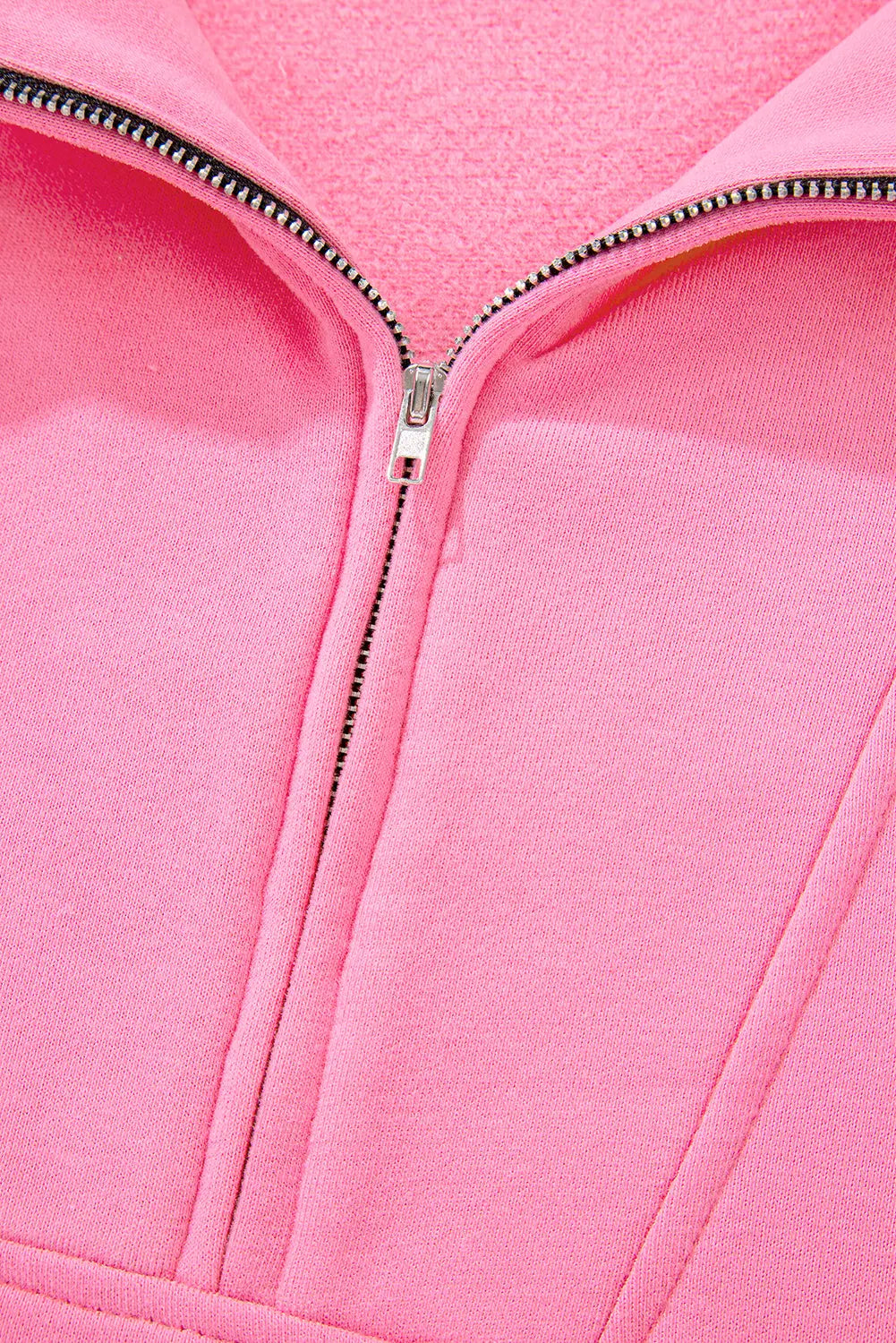 Bonbon Zip-up Stand Neck Kangaroo Pocket Sweatshirt Beagle Boutique Fashion Outlet