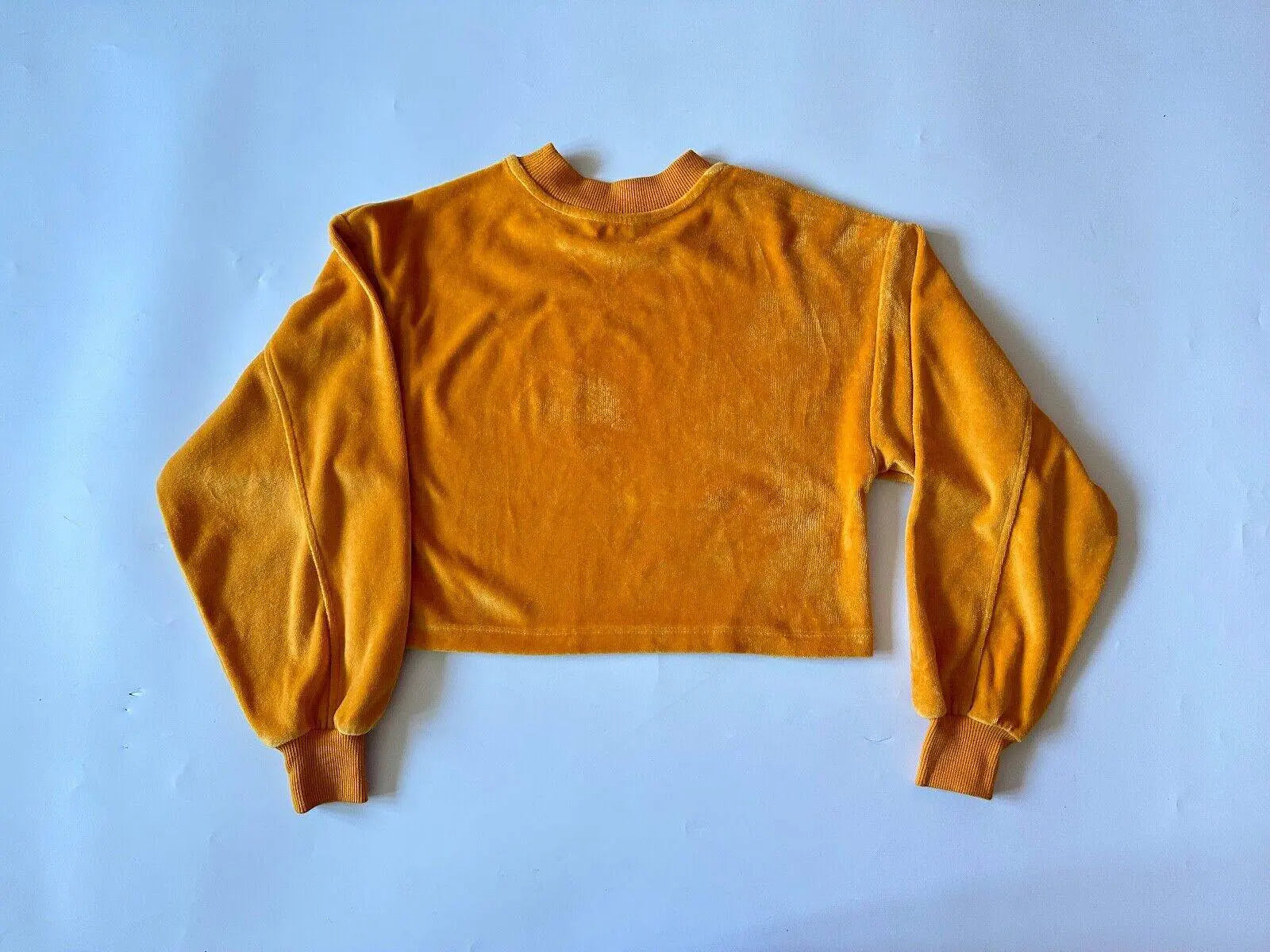 Candy Couture Orange Jumper Age 11 Years Old Velvet Type - BB Fashion Outlet