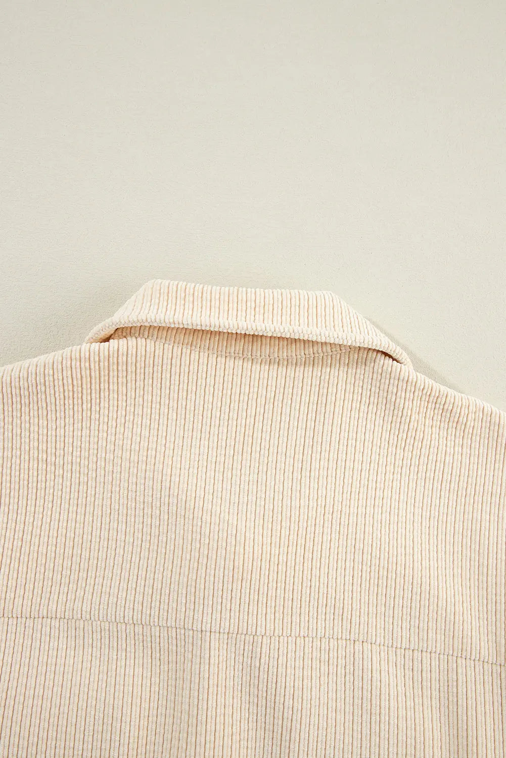 Chestnut Corduroy Flap Pocket Button Up Shacket Beagle Boutique Fashion Outlet