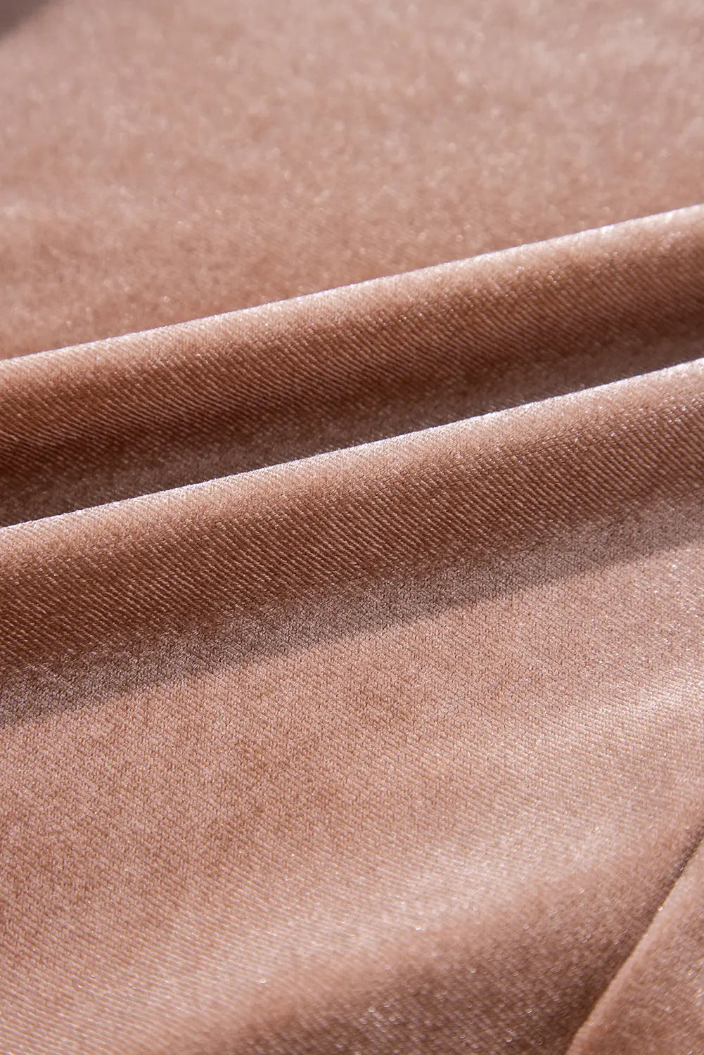 Chestnut Velvet Lacy V Neckline Short Sleeve Empire Waist Flowy Maxi Dress - eAura