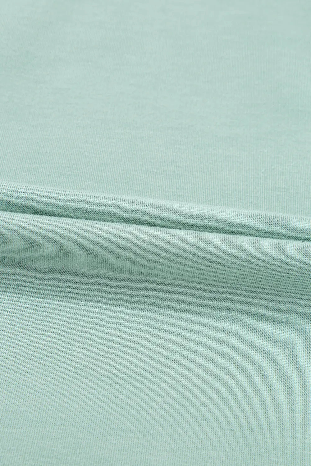 Clearly Aqua Plaid Floral Peace Heart Graphic Wide Long Sleeve Top - eAura