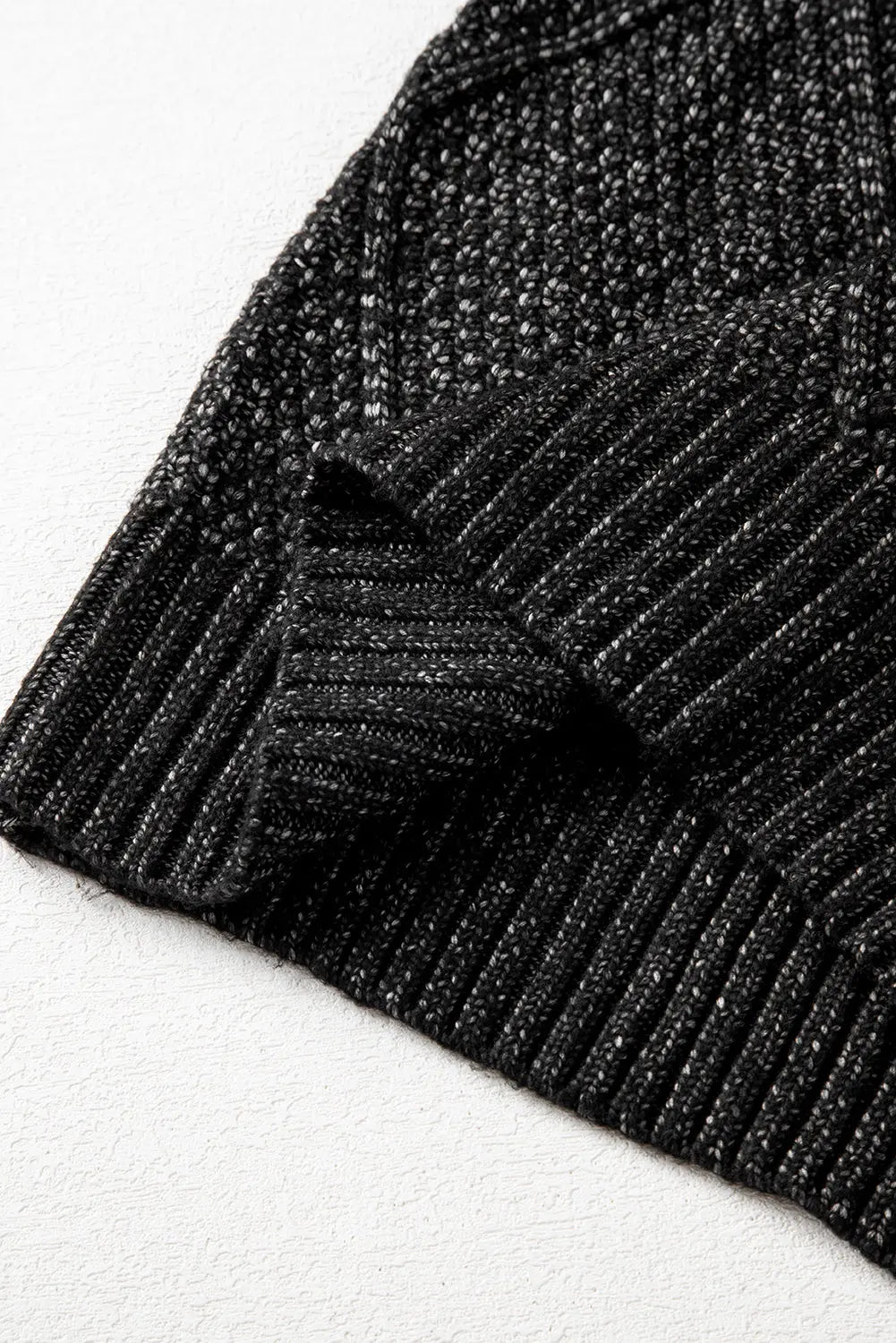 Coffee Cable Knit Drop Shoulder Loose Fit Sweater Dress Beagle Boutique Fashion Outlet