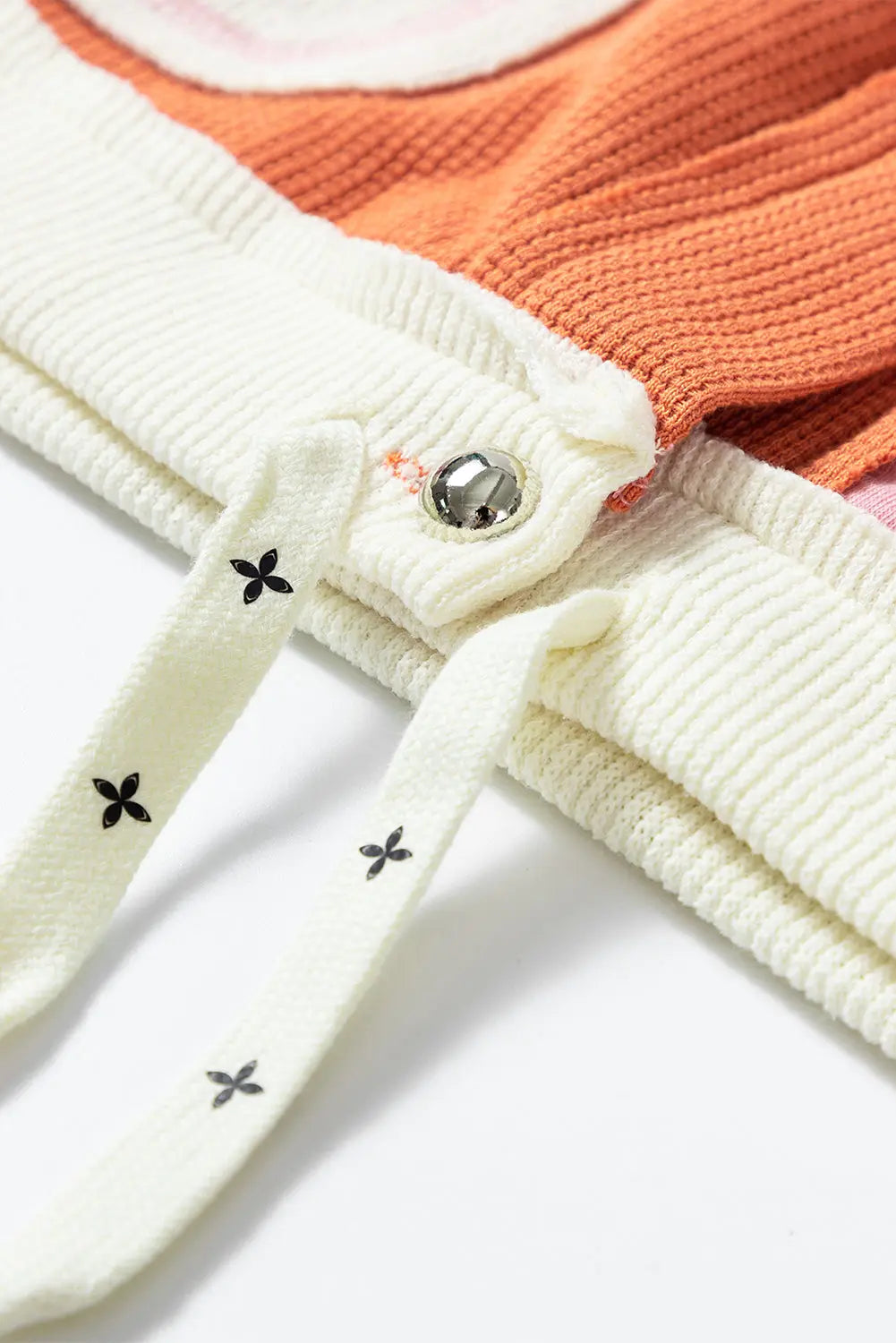 Coral Quilted Textured Patchwork Loose Fit Hooded Jacket - eAura