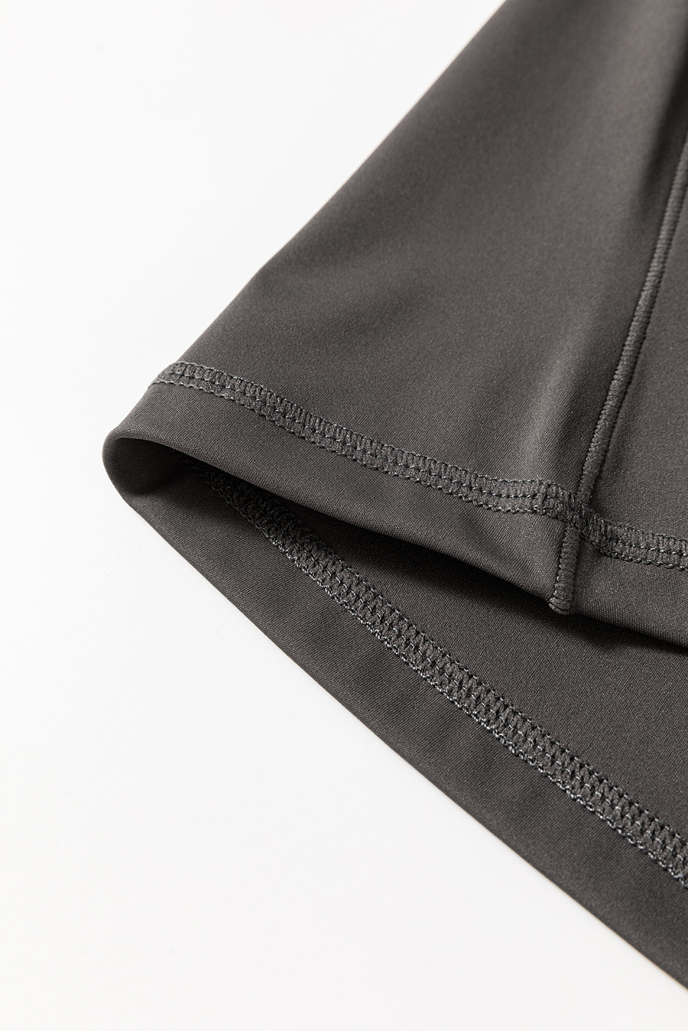 Dark Grey V Shape High Waist Flared Leggings - eAura