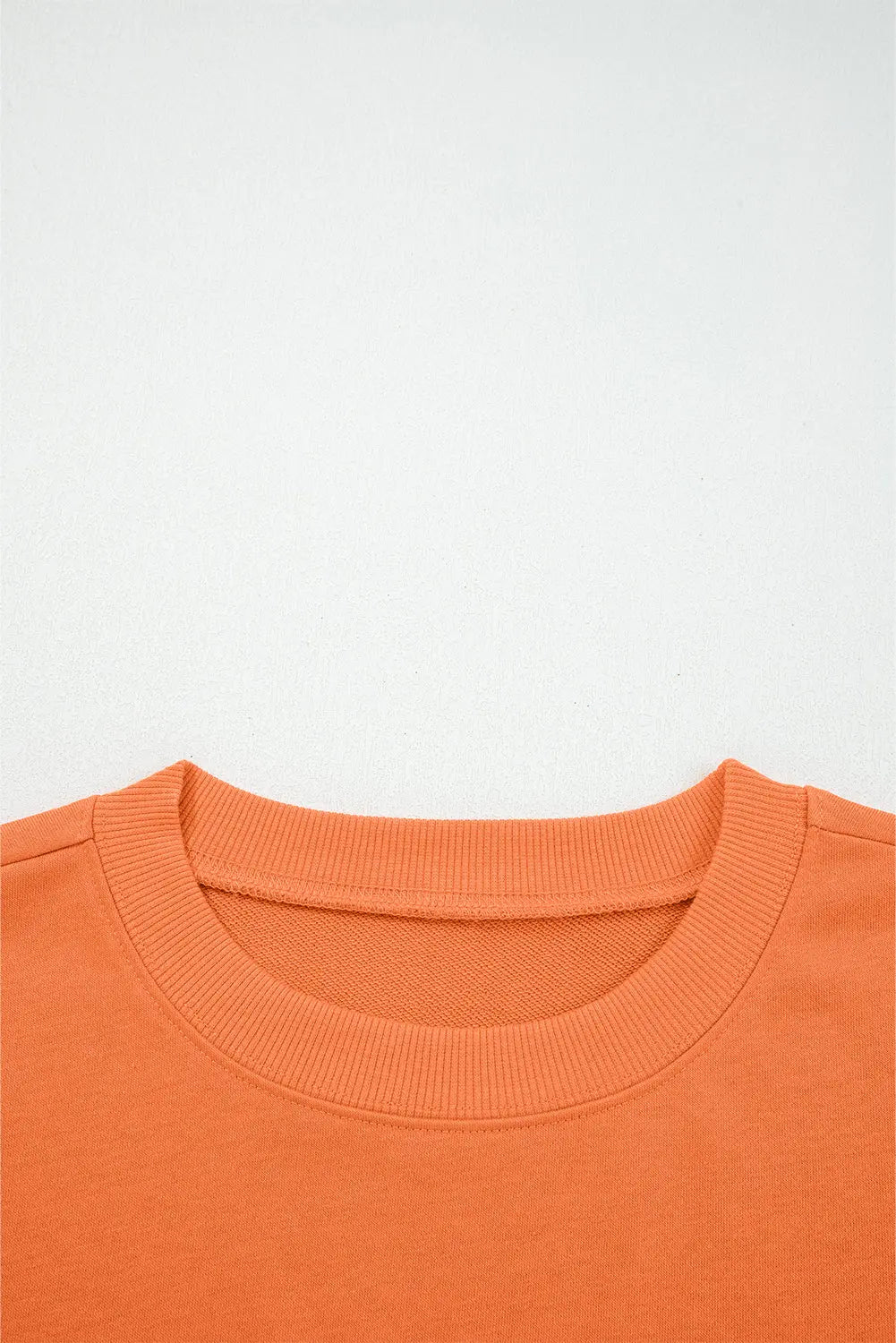 Drop Shoulder Puff Sleeve Crop Pullover and Drawstring Wide Leg Trousers Co-ord Set - eAura