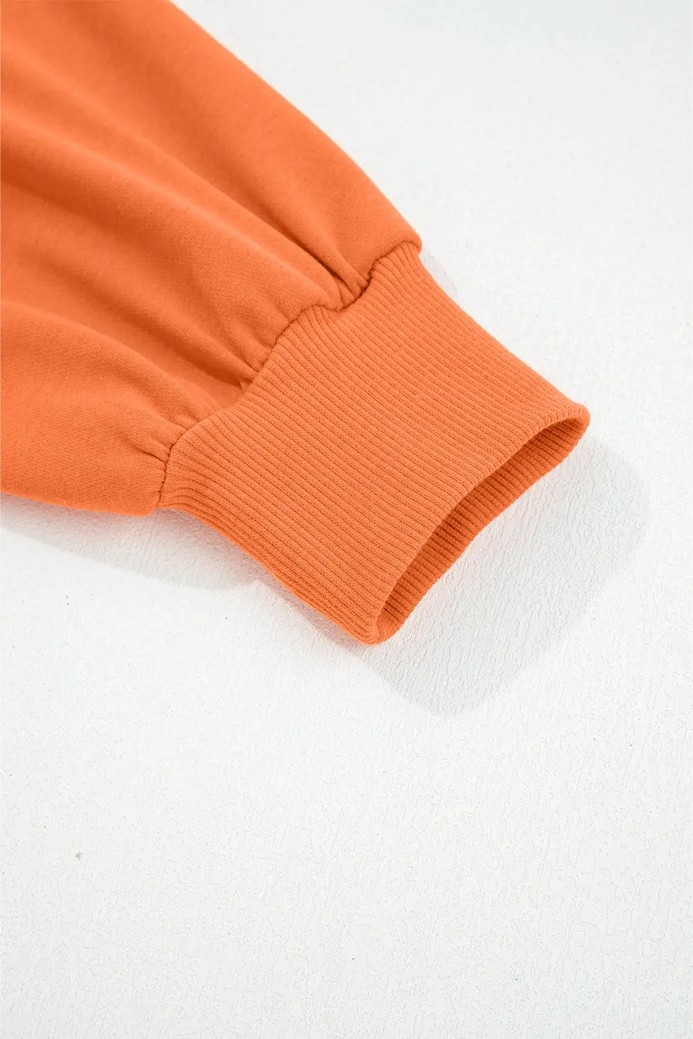 Drop Shoulder Puff Sleeve Crop Pullover and Drawstring Wide Leg Trousers Co-ord Set - eAura