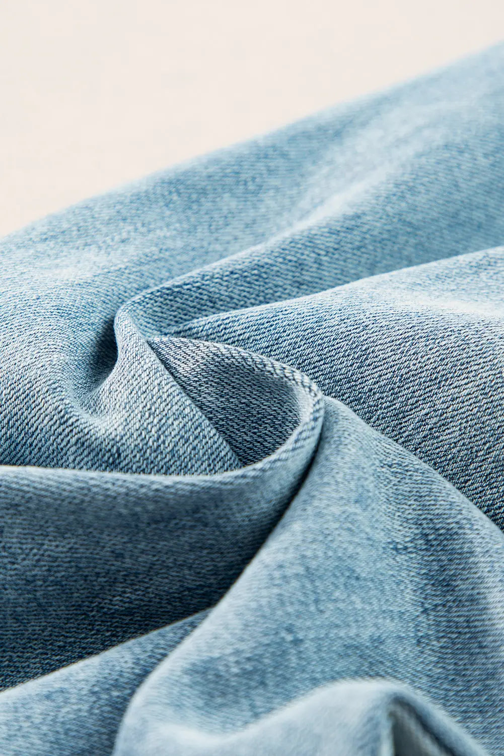 Dusk Blue Acid Wash Extra Wide Leg High Waist Long Jeans eAura