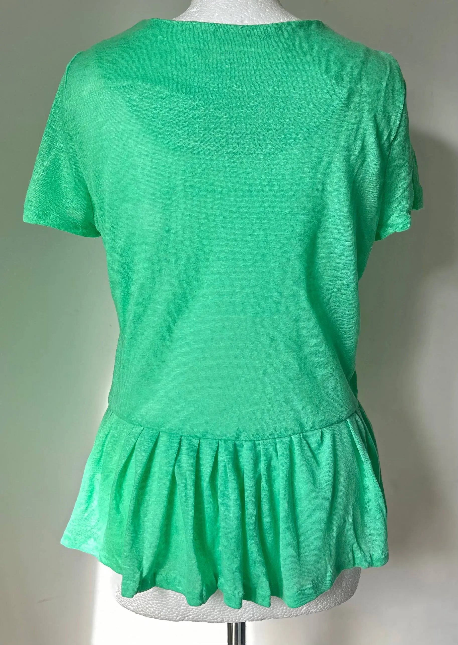 Ex. High St Linen Peplum Top Sizes: S, M, L - BB Fashion Outlet
