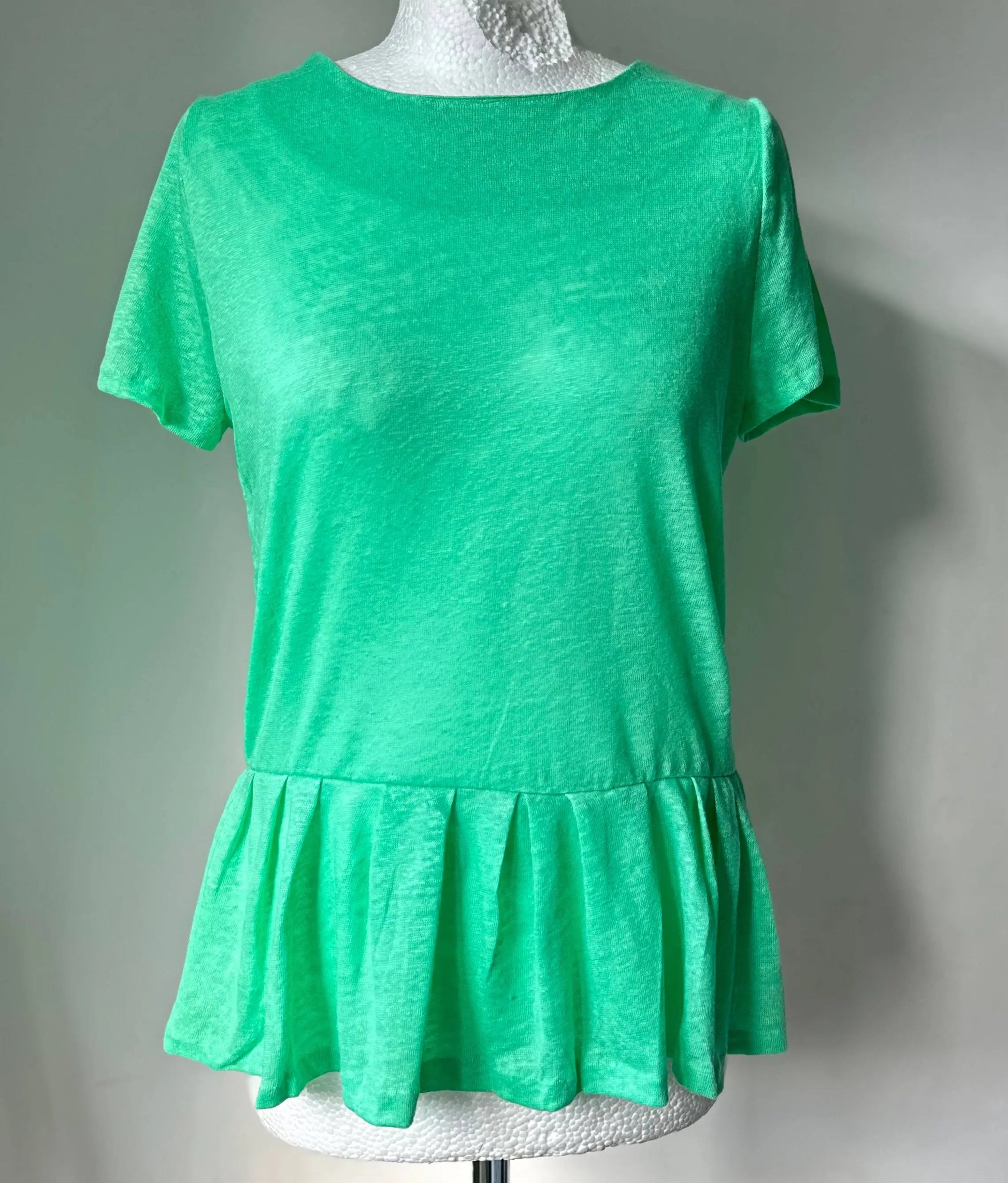 Ex. High St Linen Peplum Top Sizes: S, M, L - BB Fashion Outlet