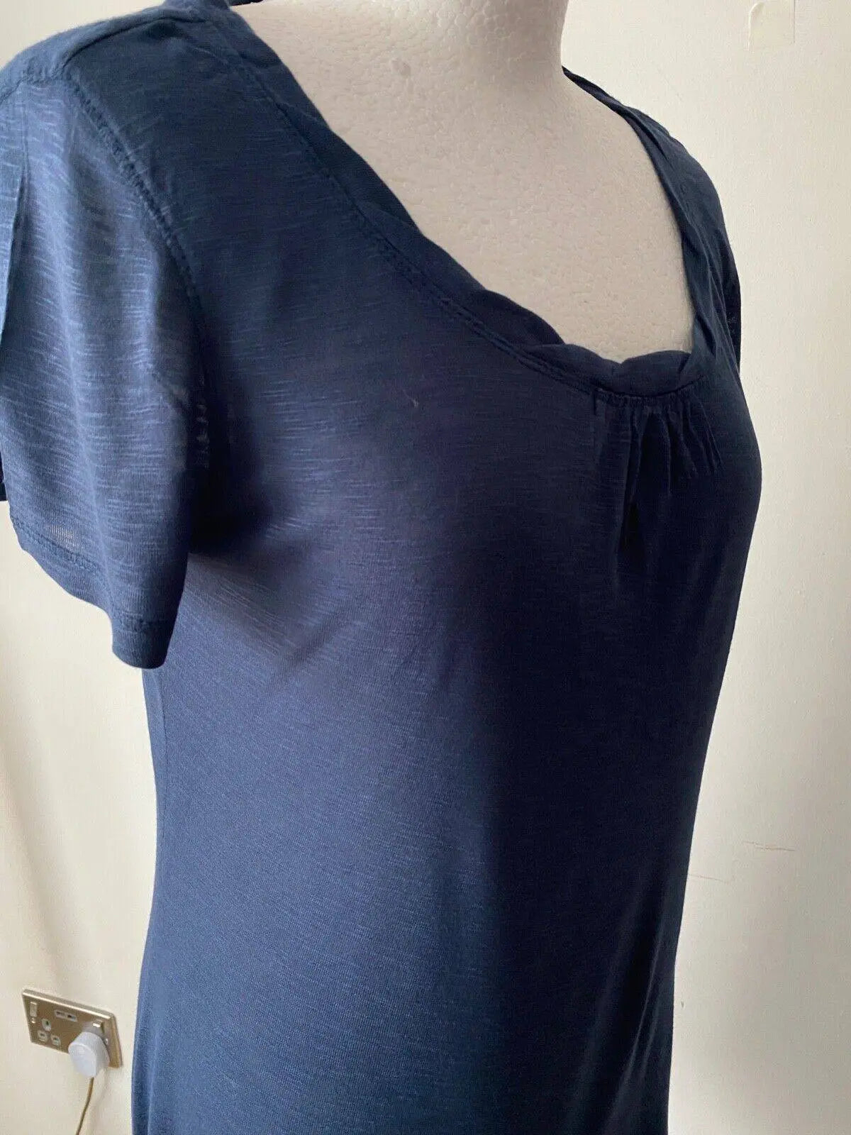 FatFace Cap Sleeve Hanky Hem Jersey Top Sizes 8, 12, 16, 18 - BB Fashion Outlet