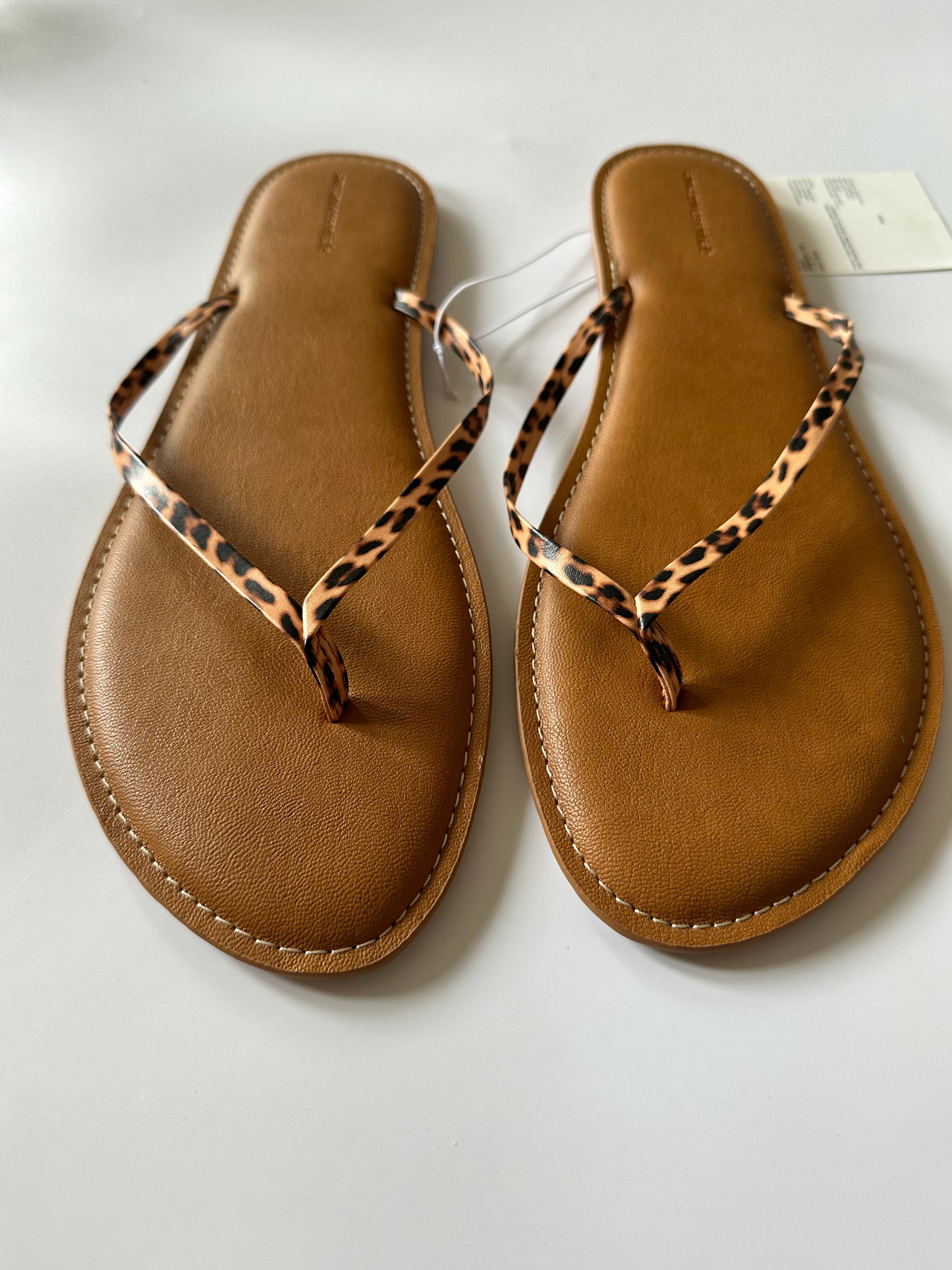 Flip Flop Sandal Leopard size 13 UK - BB Fashion Outlet