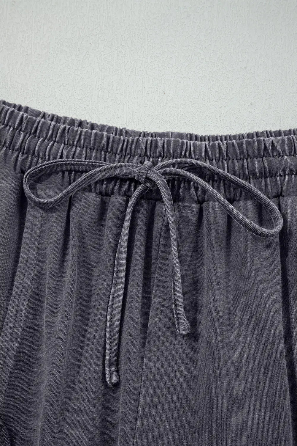 Flower Patch Mineral Washed Crop Wide Leg Trousers - eAura