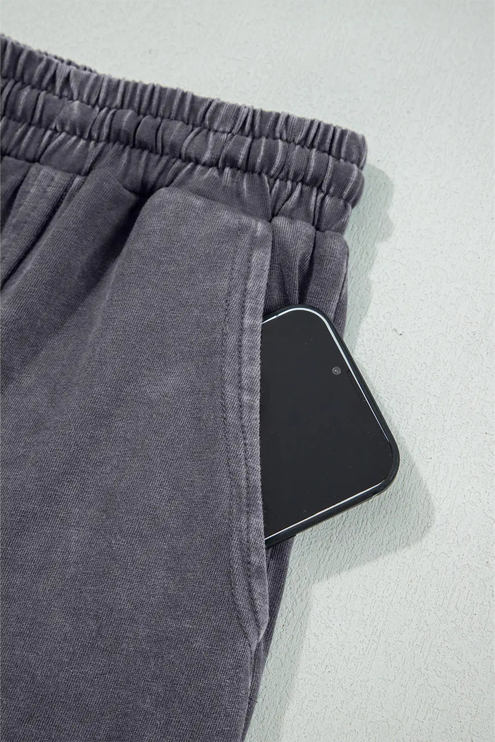 Flower Patch Mineral Washed Crop Wide Leg Trousers - eAura