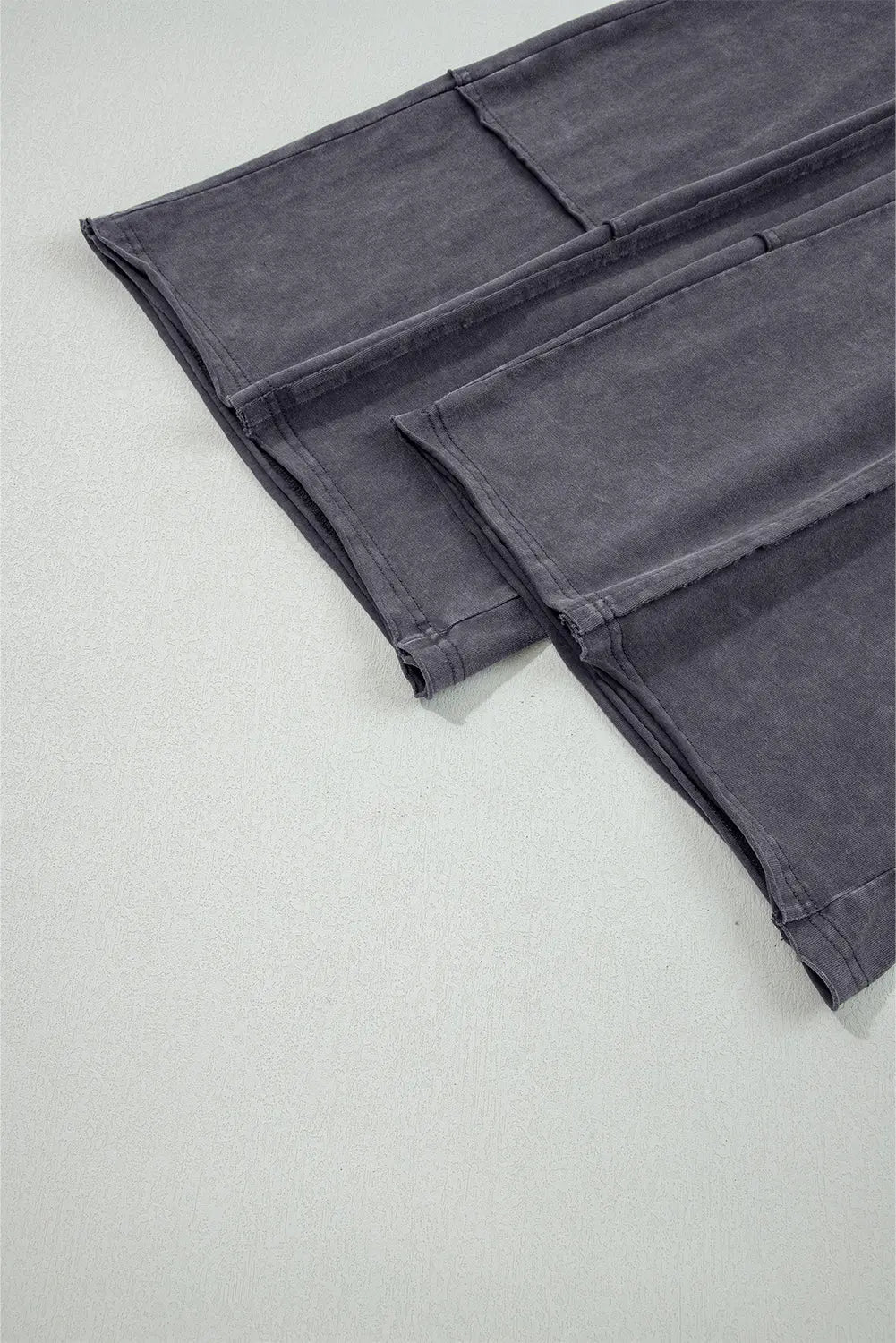 Flower Patch Mineral Washed Crop Wide Leg Trousers - eAura