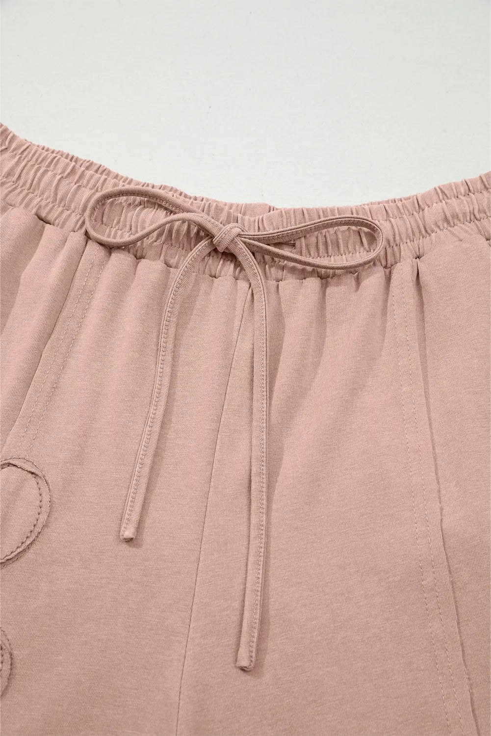 Flower Patch Mineral Washed Crop Wide Leg Trousers - eAura