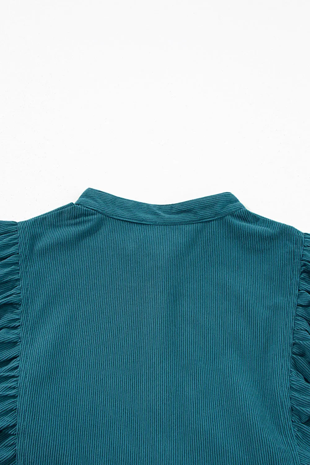 Gold Flame Corduroy Snap Buttons Empire Waist Bracelet Sleeve Dress - eAura