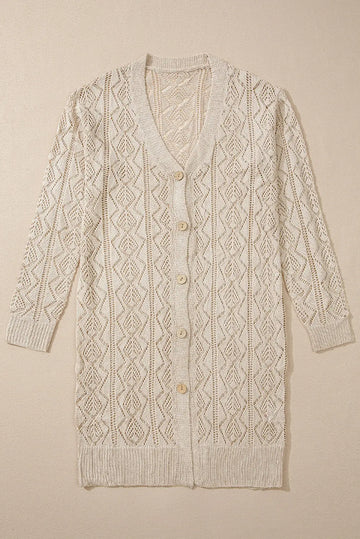 Shop Knit Front Long Cardigan at eAura