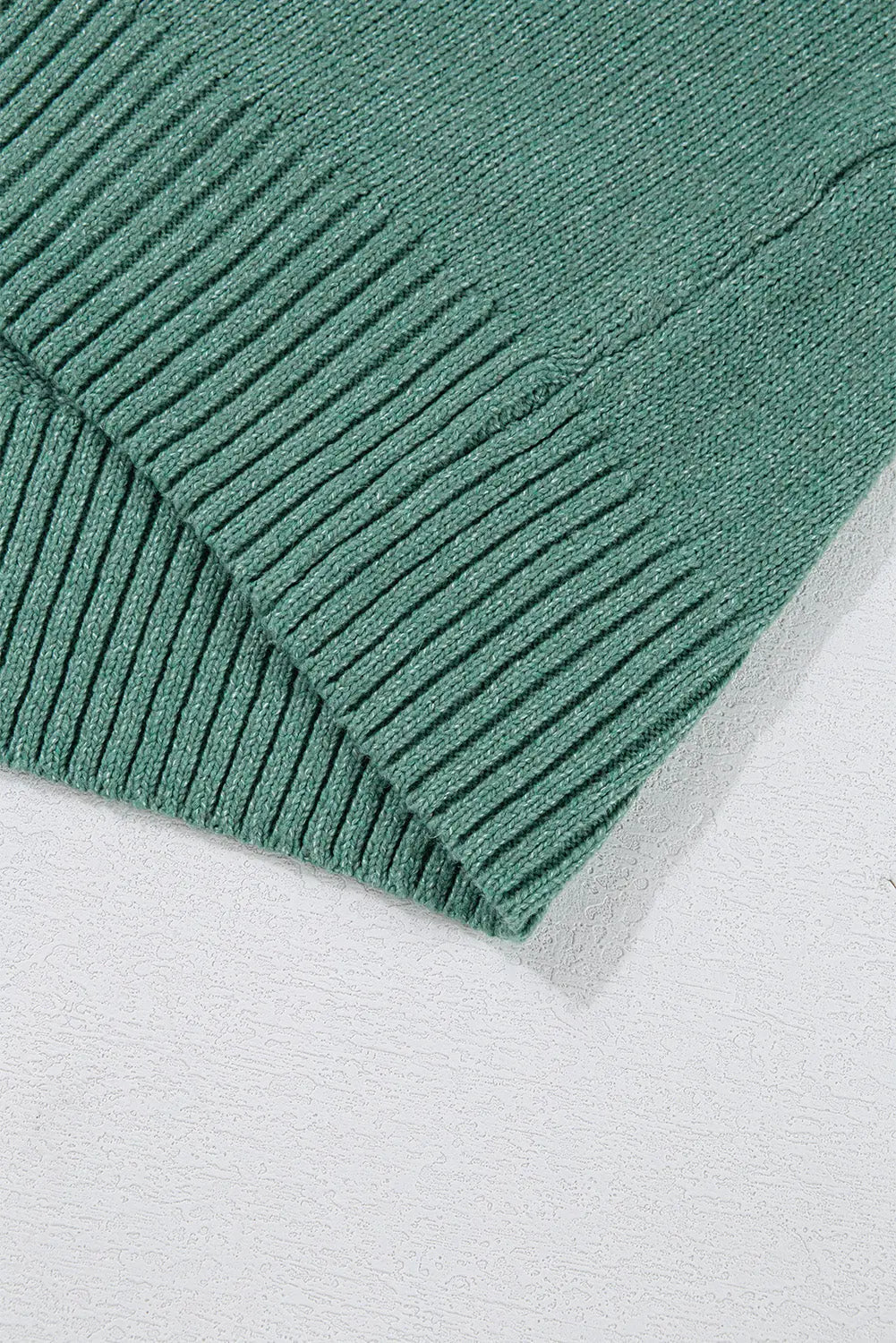 Green Star Pattern Drop Shoulder Sweater Beagle Boutique Fashion Outlet