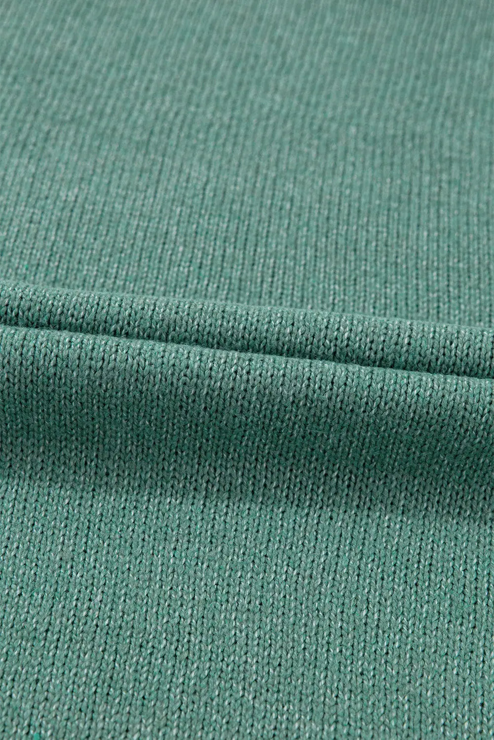 Green Star Pattern Drop Shoulder Sweater Beagle Boutique Fashion Outlet