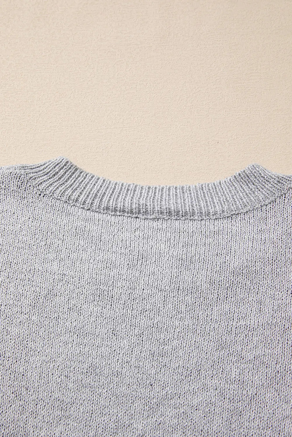 Green Star Pattern Drop Shoulder Sweater Beagle Boutique Fashion Outlet