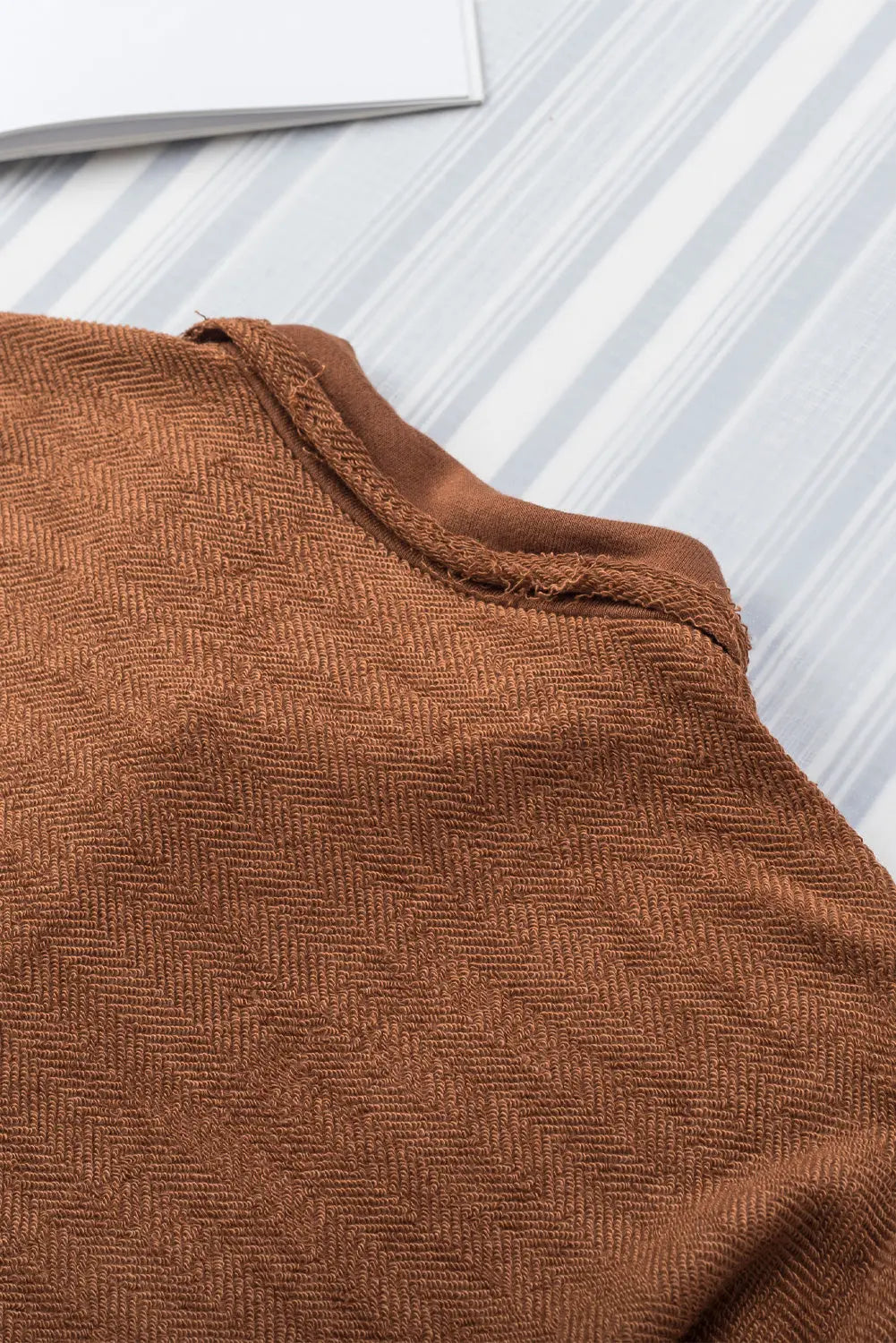 Grey Contrast Flap Pockets Relaxed Shacket - eAura